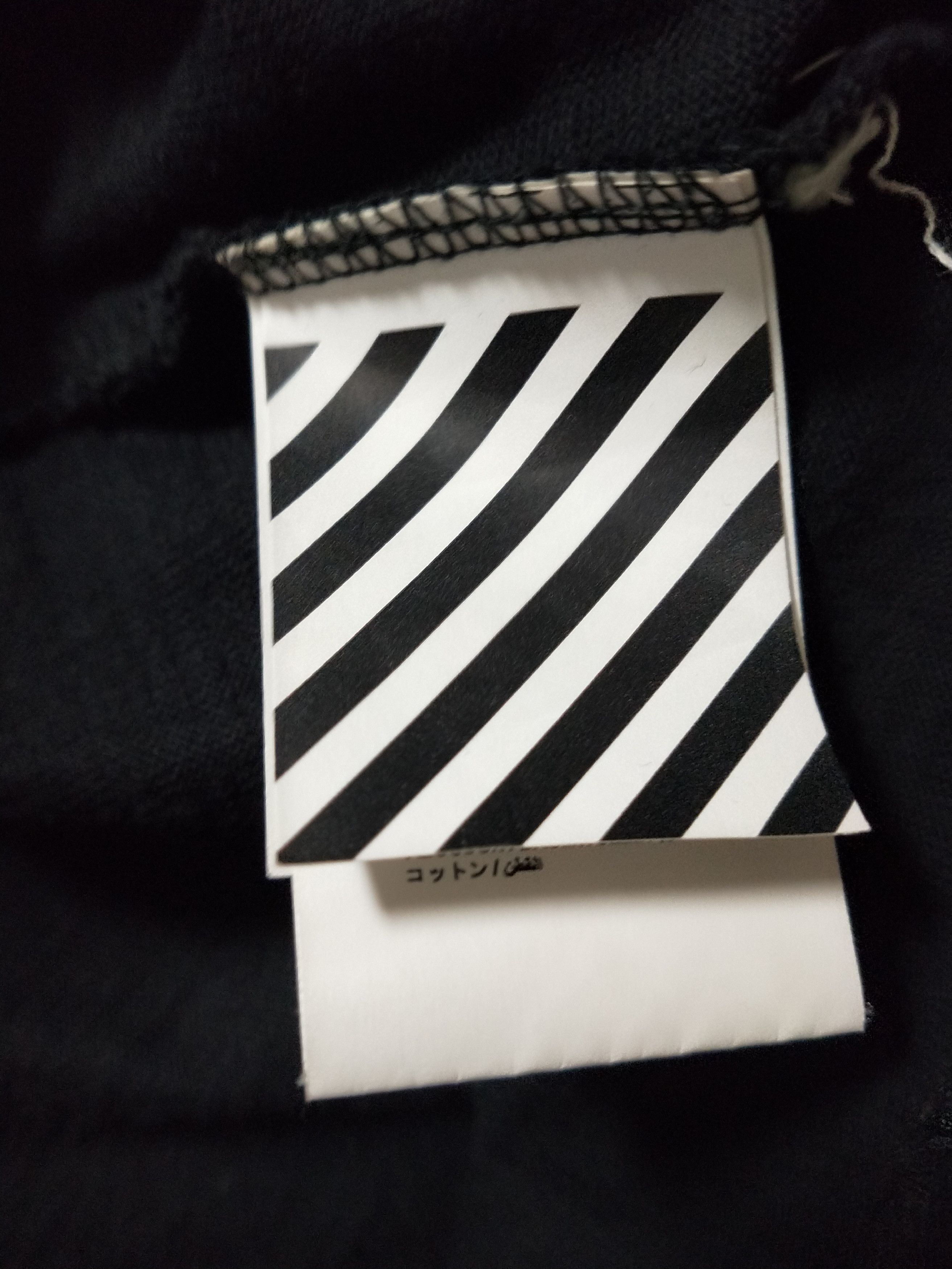 Off-White Diagonal Caravaggio L/S Tee Size US S / EU 44-46 / 1 - 5 Thumbnail