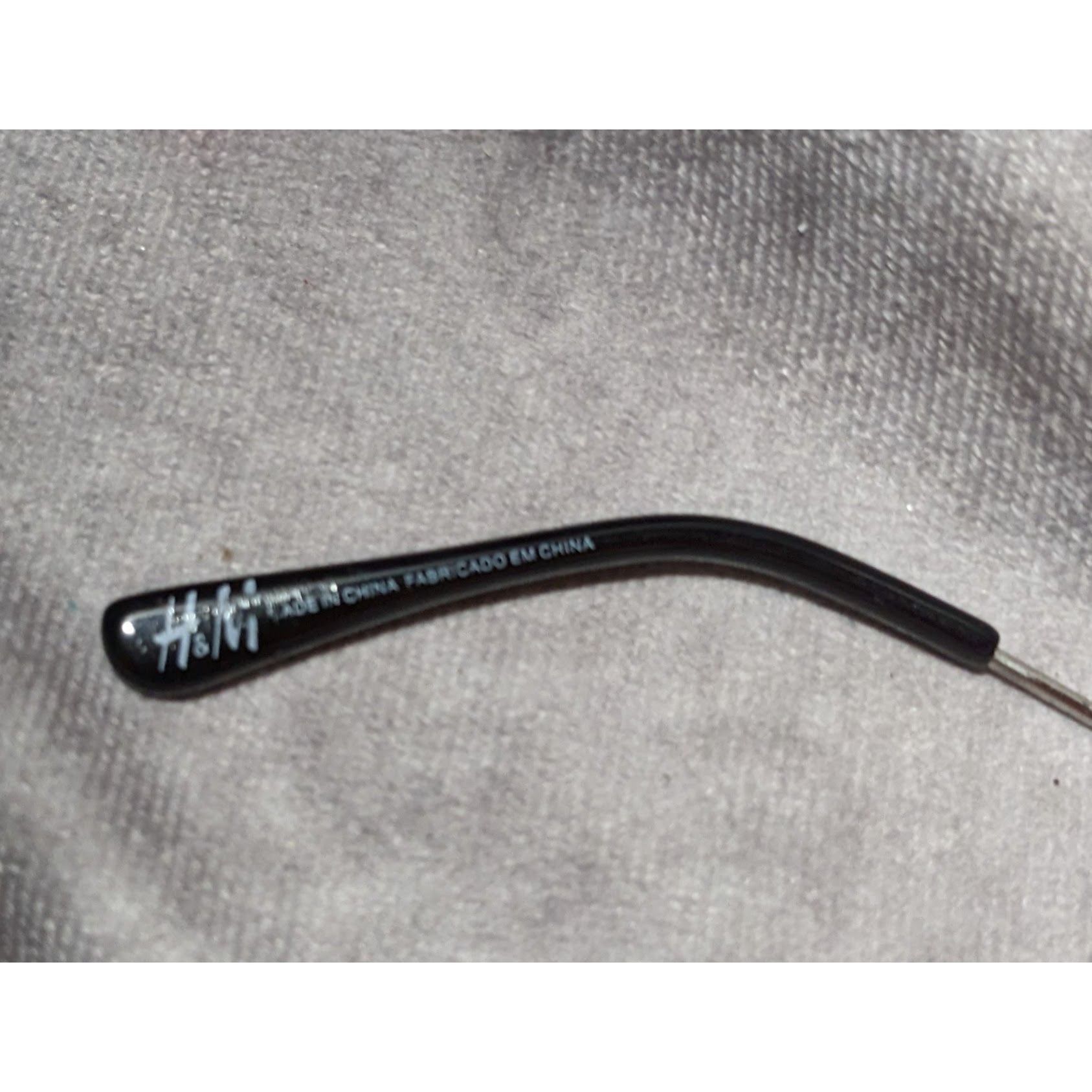 H&M H&M Silver Frame Blue Mirror Aviator Sunglasses Size ONE SIZE - 6 Thumbnail