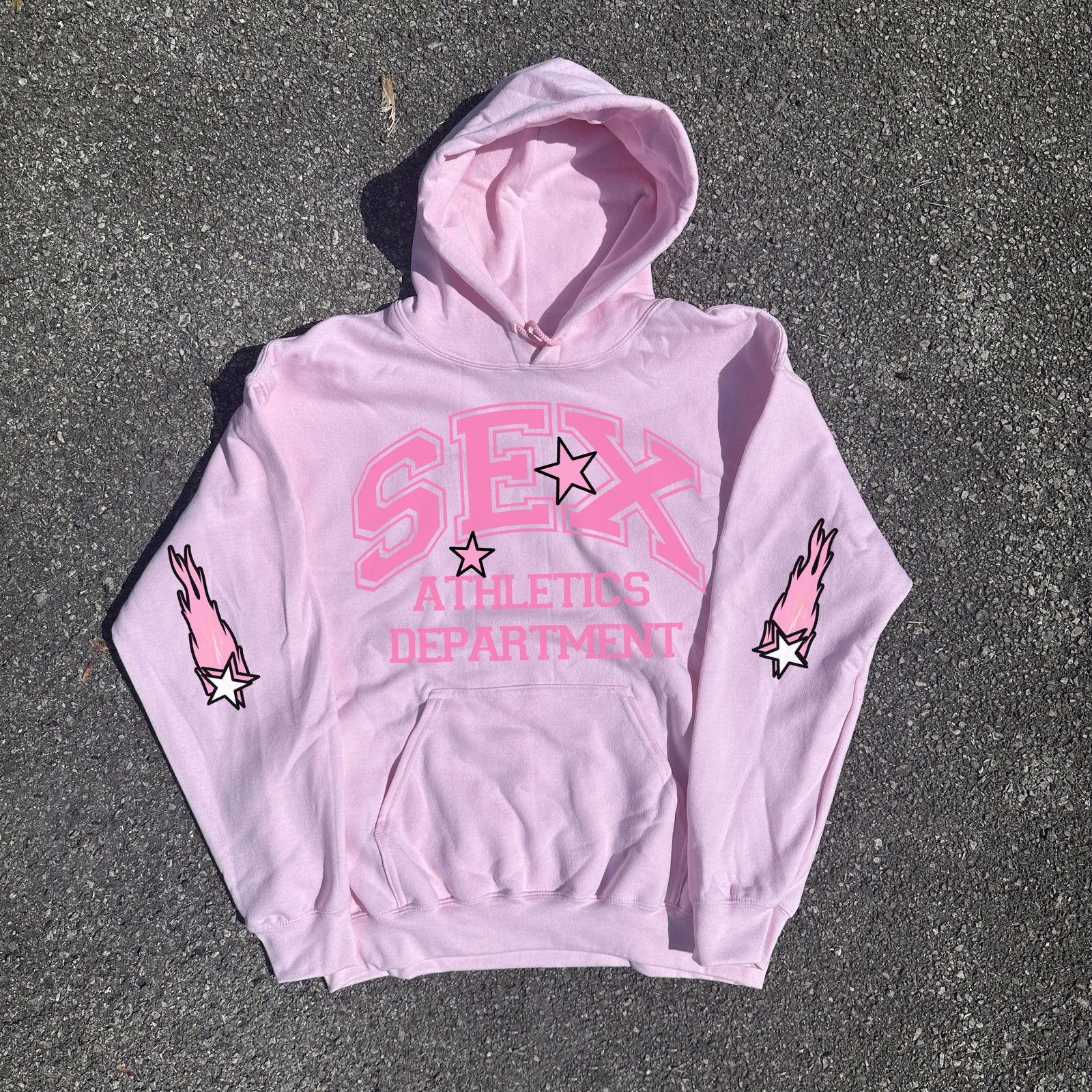 image of Sex Athletics Pro Hoodie Pink / Pink, Men's (Size Medium)