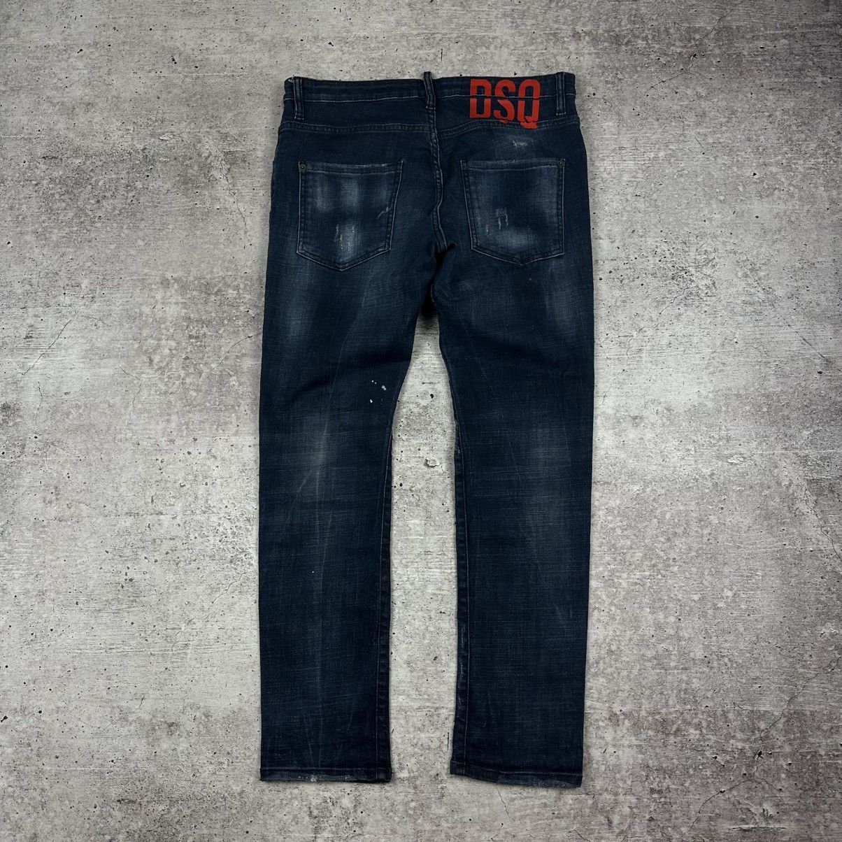 Dsquared2 Dsquared2 Vintage Tidy Biker Denim Jeans Pants Size US 34 / EU 50 - 11 Thumbnail