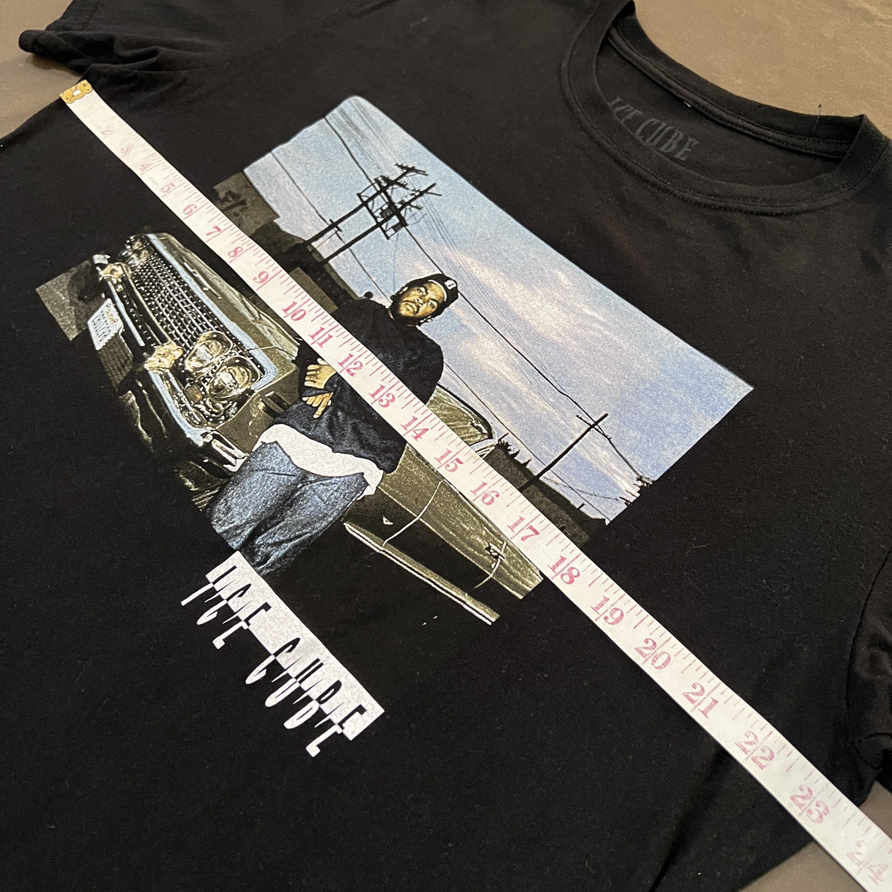 Band Tees × Rap Tees Ice Cube RAp HipHop Promo Tee XL Size US XL / EU 56 / 4 - 5 Thumbnail