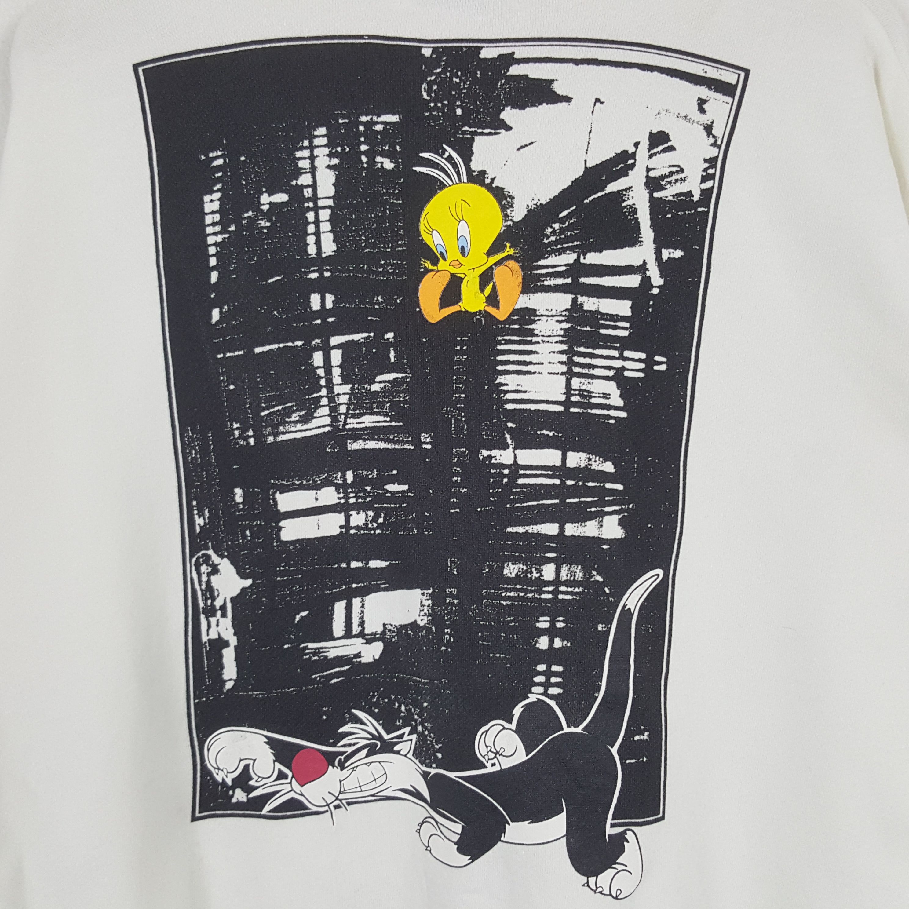Vintage × Warner Bros Vintage Lonney Tunes Warner Bros Characters Sweatshirt Size US L / EU 52-54 / 3 - 2 Thumbnail