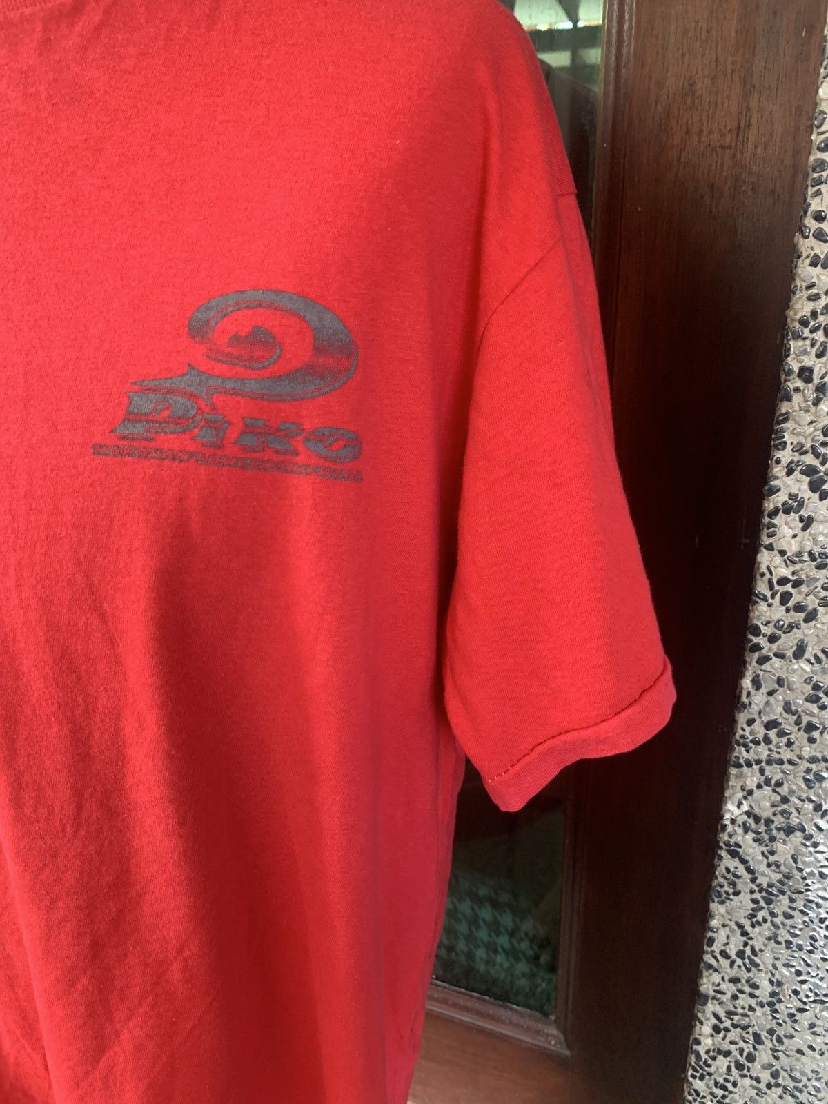 Vintage Vintage 90s Piko Hawaiian Longboard Wear / Surf T shirt Size US L / EU 52-54 / 3 - 4 Thumbnail