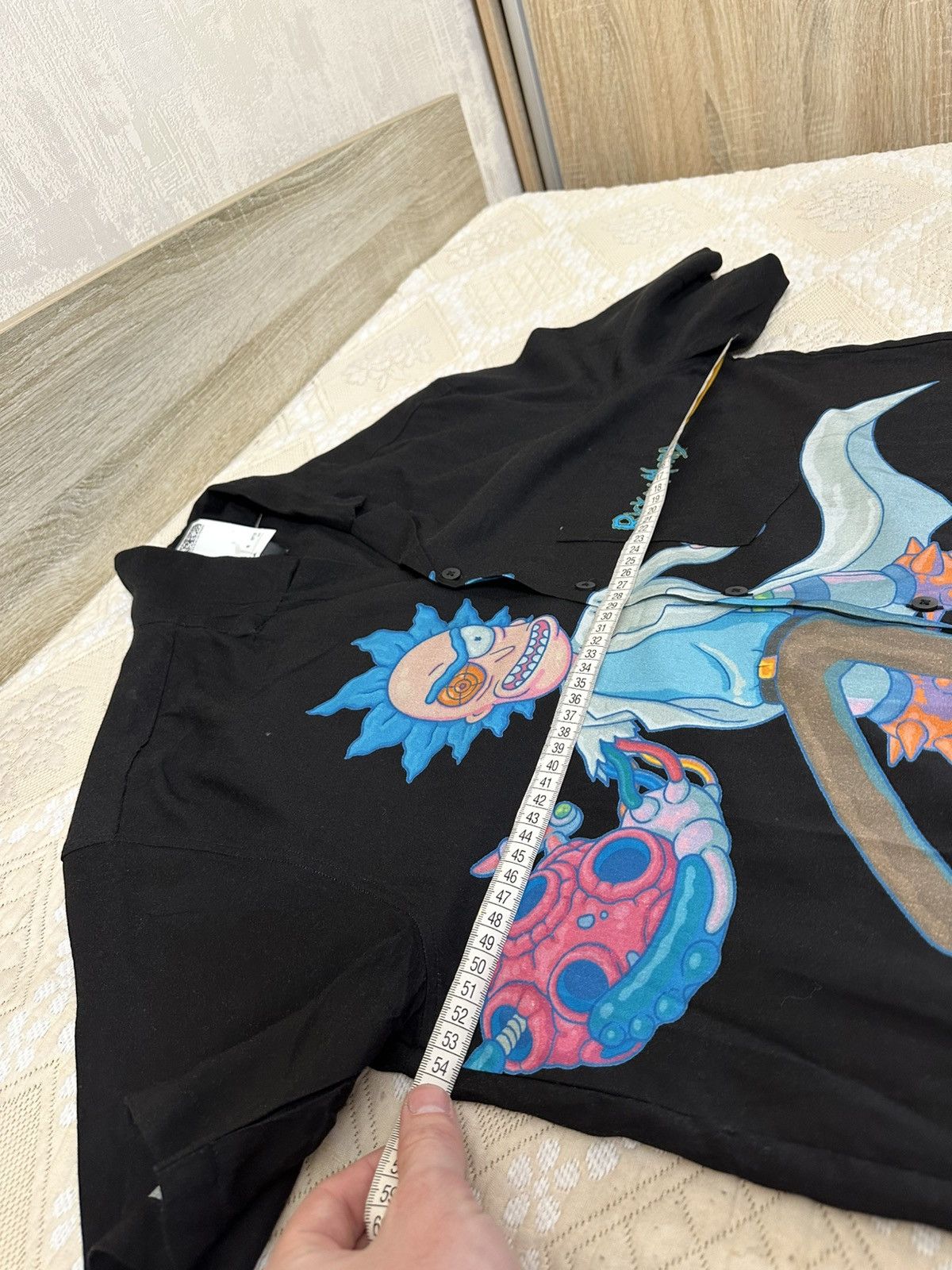 Vintage 🔥 Rick & Morty x H&M Vintage Button Up Hawaiian Shirt Movie Size US S / EU 44-46 / 1 - 6 Thumbnail
