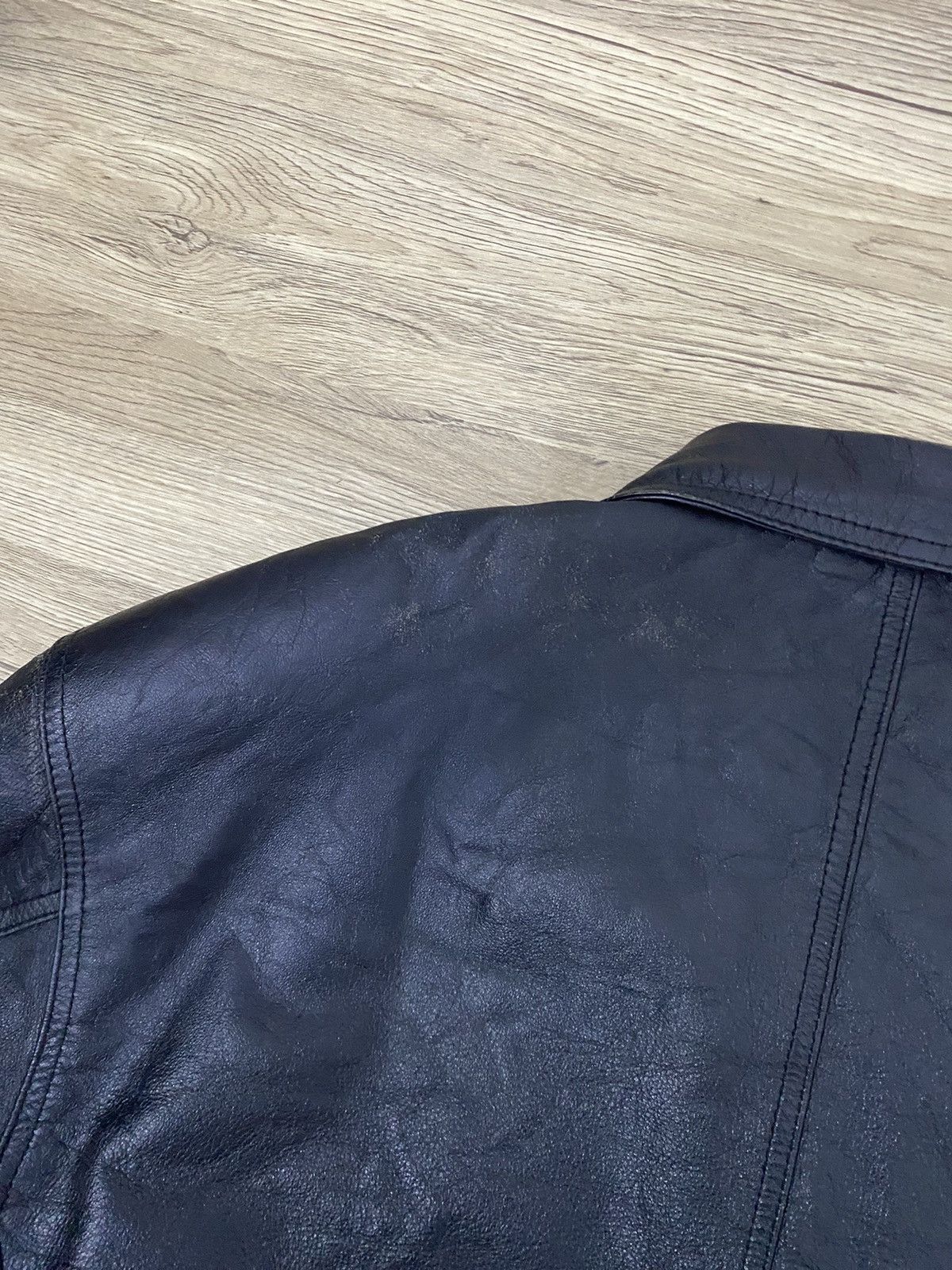 Polo Ralph Lauren × Ralph Lauren 💥Vintage💥Polo Ralph Laurent Leather Jacket Size US L / EU 52-54 / 3 - 19 Thumbnail