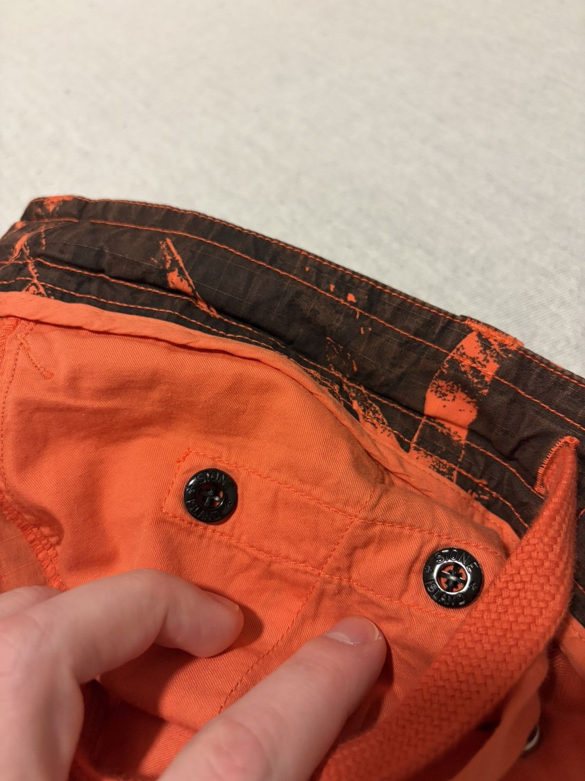 Stone Island Stone Island Scan Camo On Stretch Ripstop-OVD Trousers Size US 30 / EU 46 - 14 Thumbnail