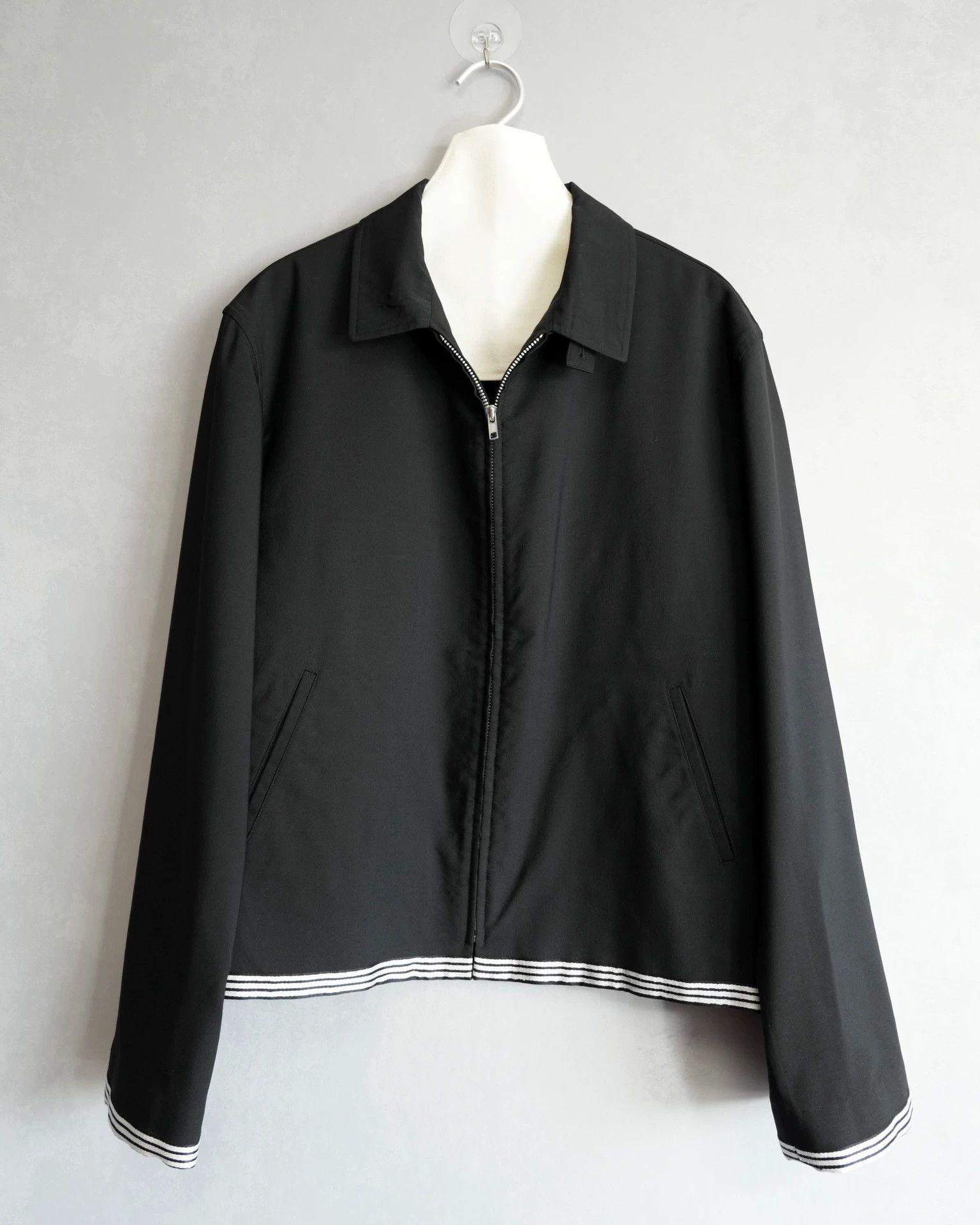 Yohji Yamamoto Yohji Yamamoto 02SS Runway Zipper Wool Jacket Size US L / EU 52-54 / 3 - 1 Thumbnail