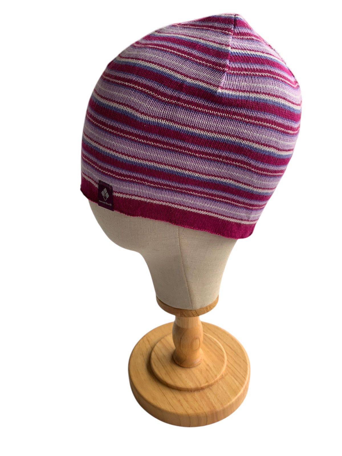 Japanese Brand × Montbell Montbell Outdoor Winter Sessions Stripe Beanie Hats Size ONE SIZE - 2 Thumbnail