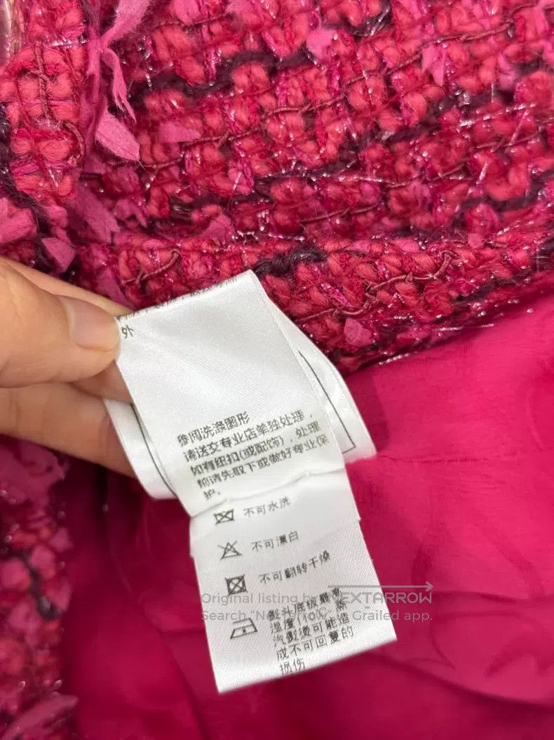 Chanel Chanel Metropolitan Series Red Tassel Jacket Size XS / US 0-2 / IT 36-38 - 8 Thumbnail
