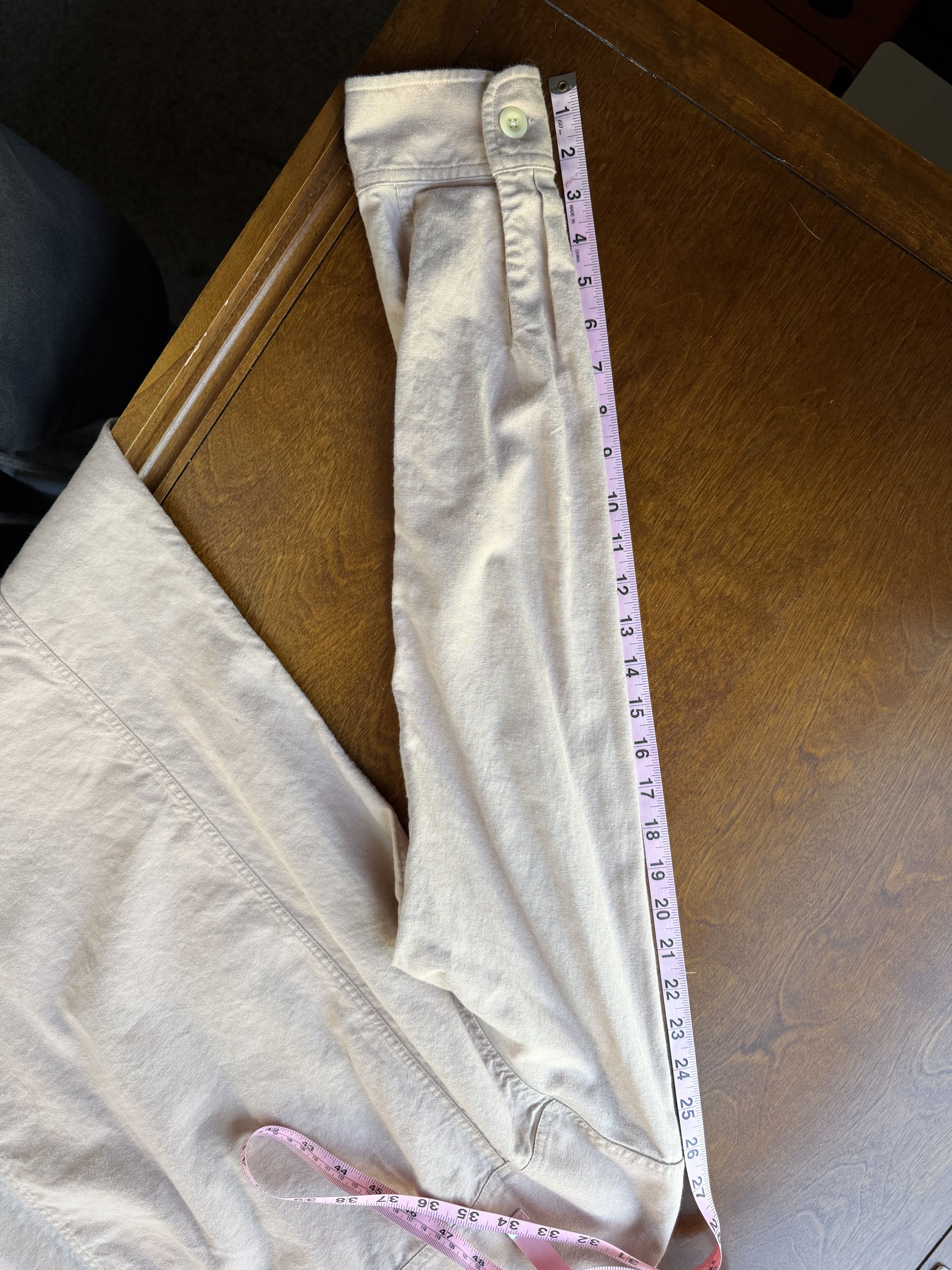 Corridor Corridor Linen Cotton Overshirt Dusty Rose Small Made USA Size US S / EU 44-46 / 1 - 13 Thumbnail