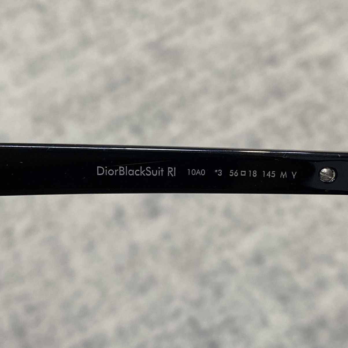 DIOR DIORBLACKSUIT RI 10A0 BLACK