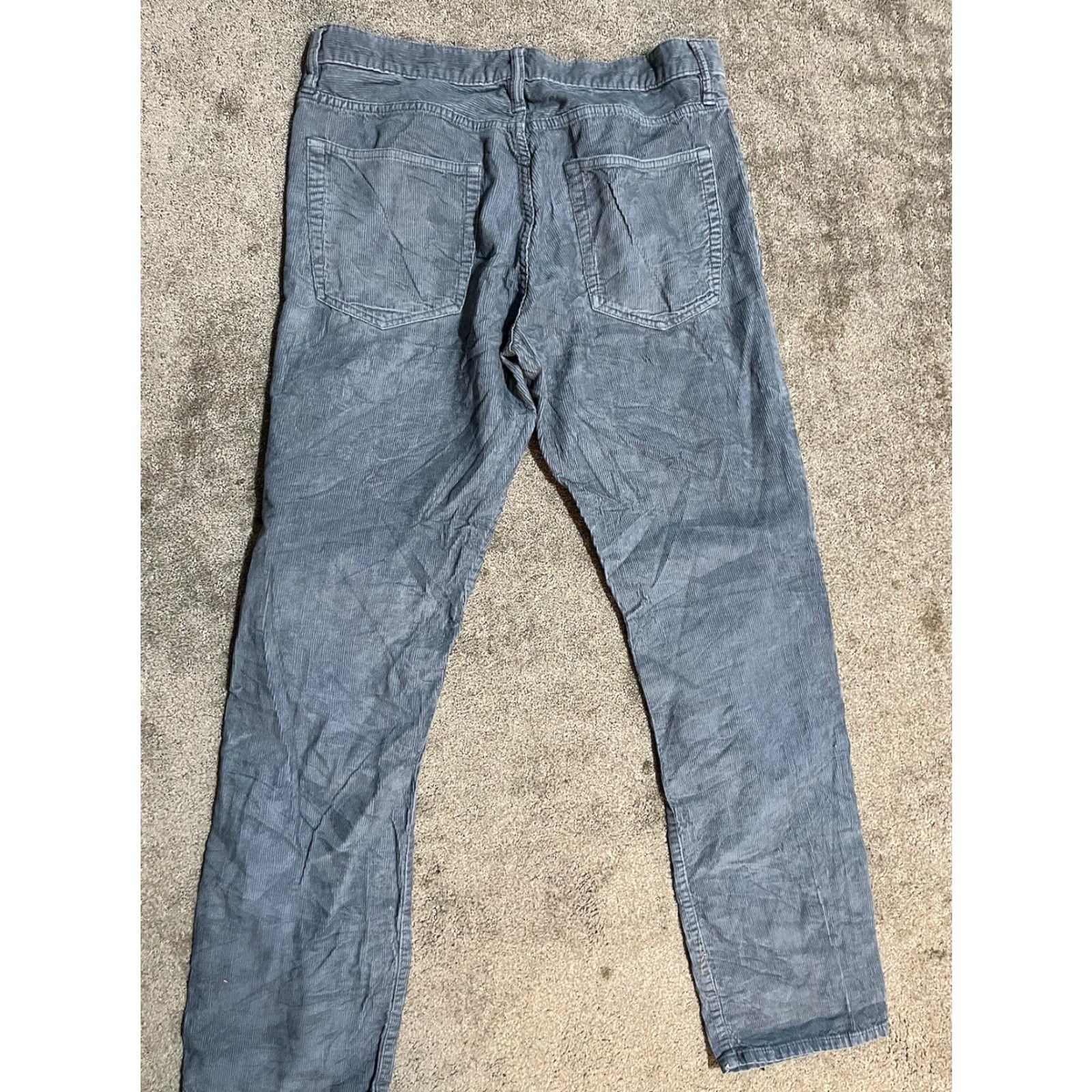 Gap Gap Jeans Corduroy 5-Pocket Classic Slim Fit Men’s Brown 35x32 Inseam 32 Regular 5-Pocket Denim Pants Size US 35 - 3 Thumbnail
