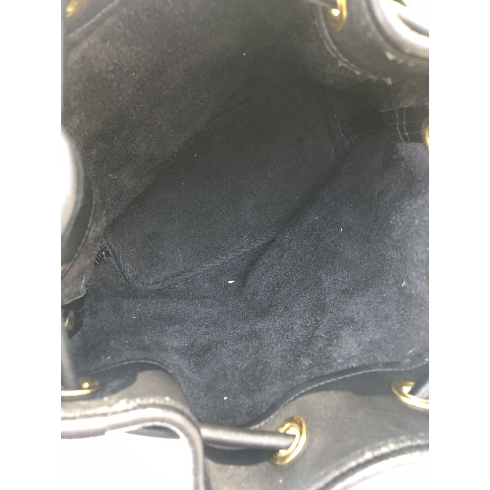 Dooney & Bourke Dooney And Bourke Black Leather Drawst Crossbody Bag B000538 Size ONE SIZE - 3 Thumbnail