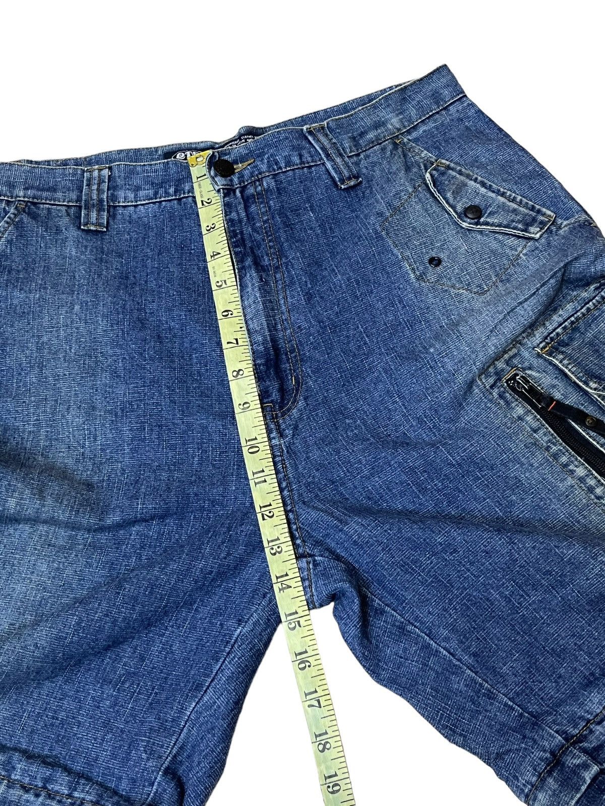JNCO VINTAGE OTB ONE TOUGH BRAND 2 in 1 BAGGY JEANS INSPIRED JNCO Size US 34 / EU 50 - 14 Thumbnail
