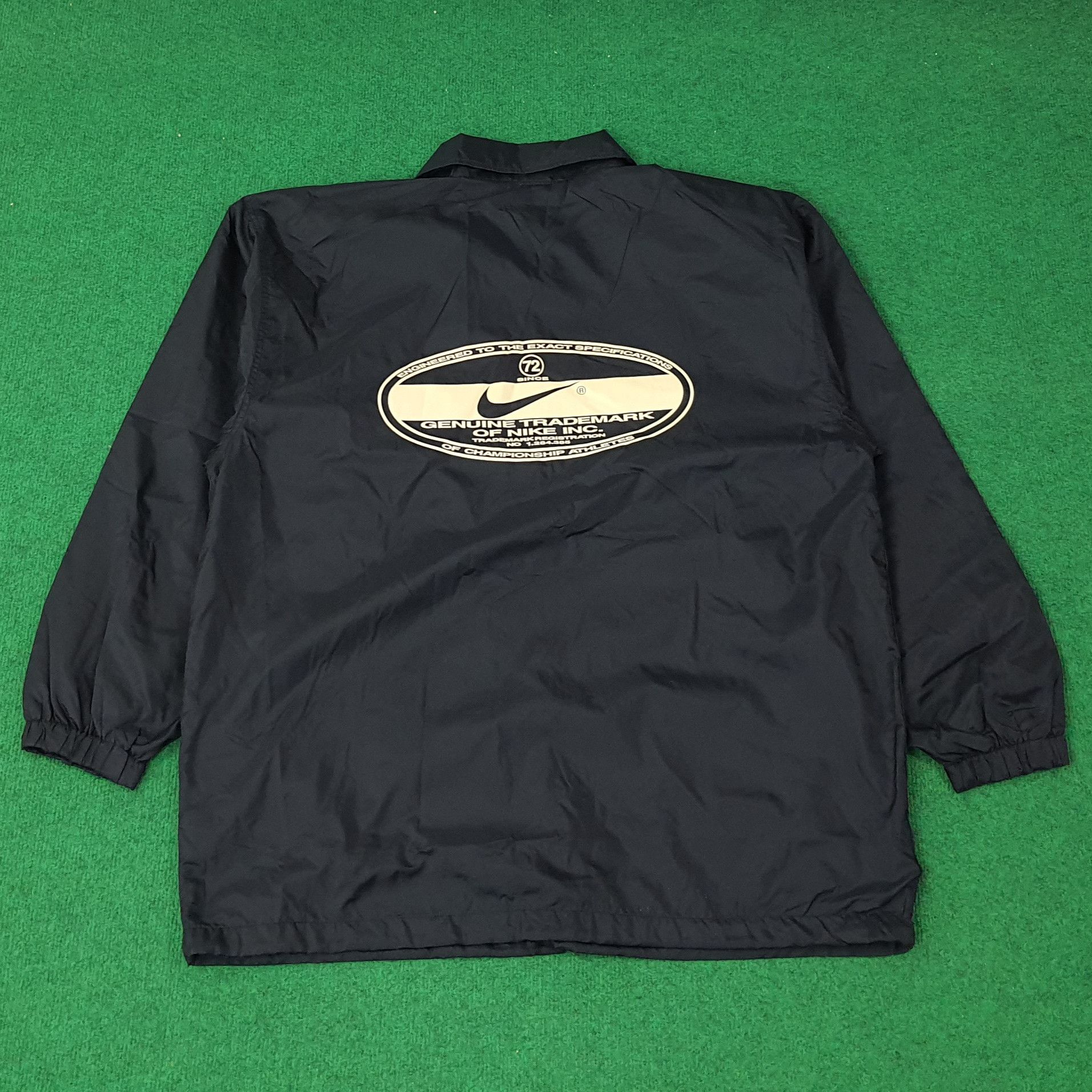 Nike Vintage Nike 90s Coach Jacket C262N14 Size US XL / EU 56 / 4 - 1 Thumbnail