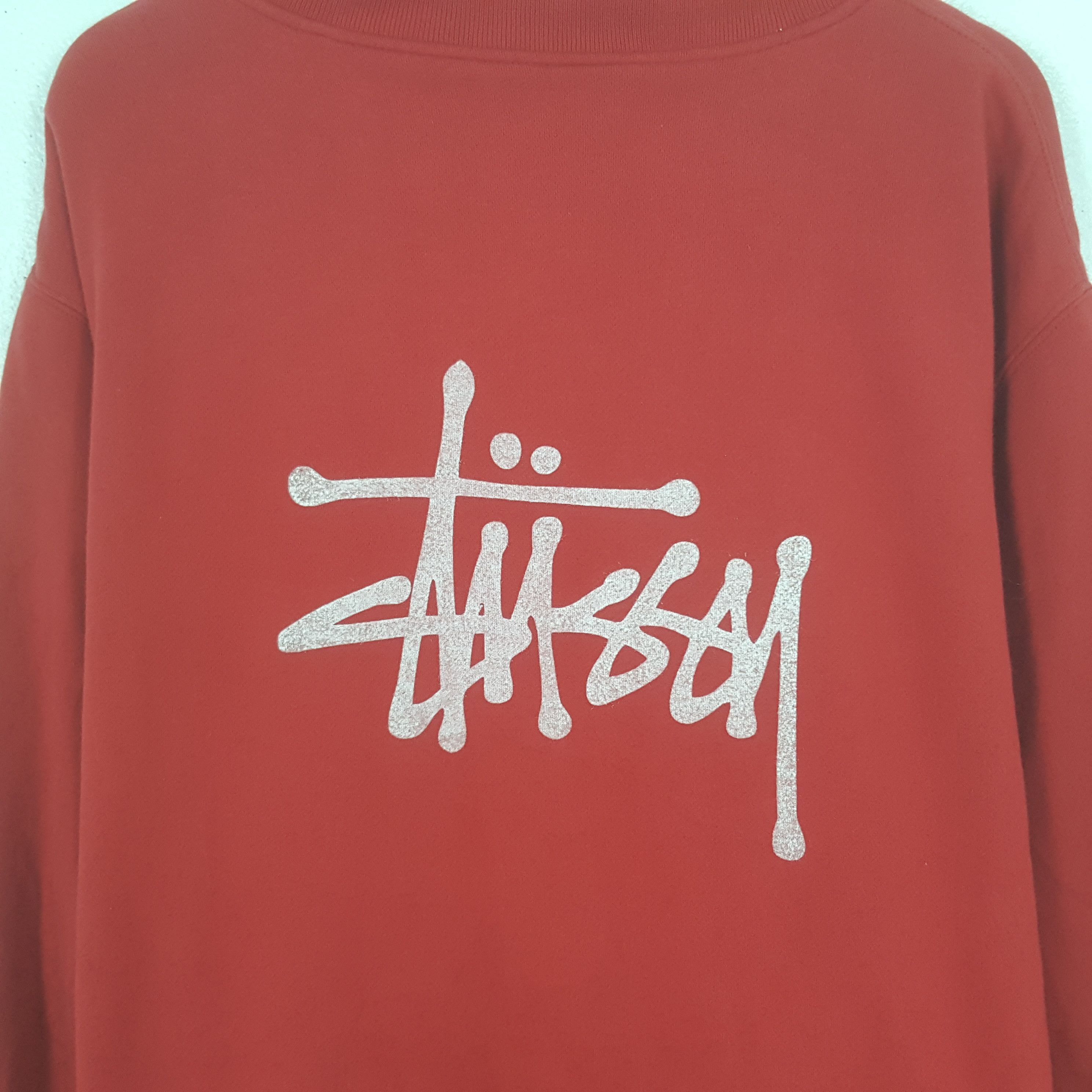 Stussy Vintage Stussy Custom Logo Varsity Sweatshirt Size US XL / EU 56 / 4 - 2 Thumbnail