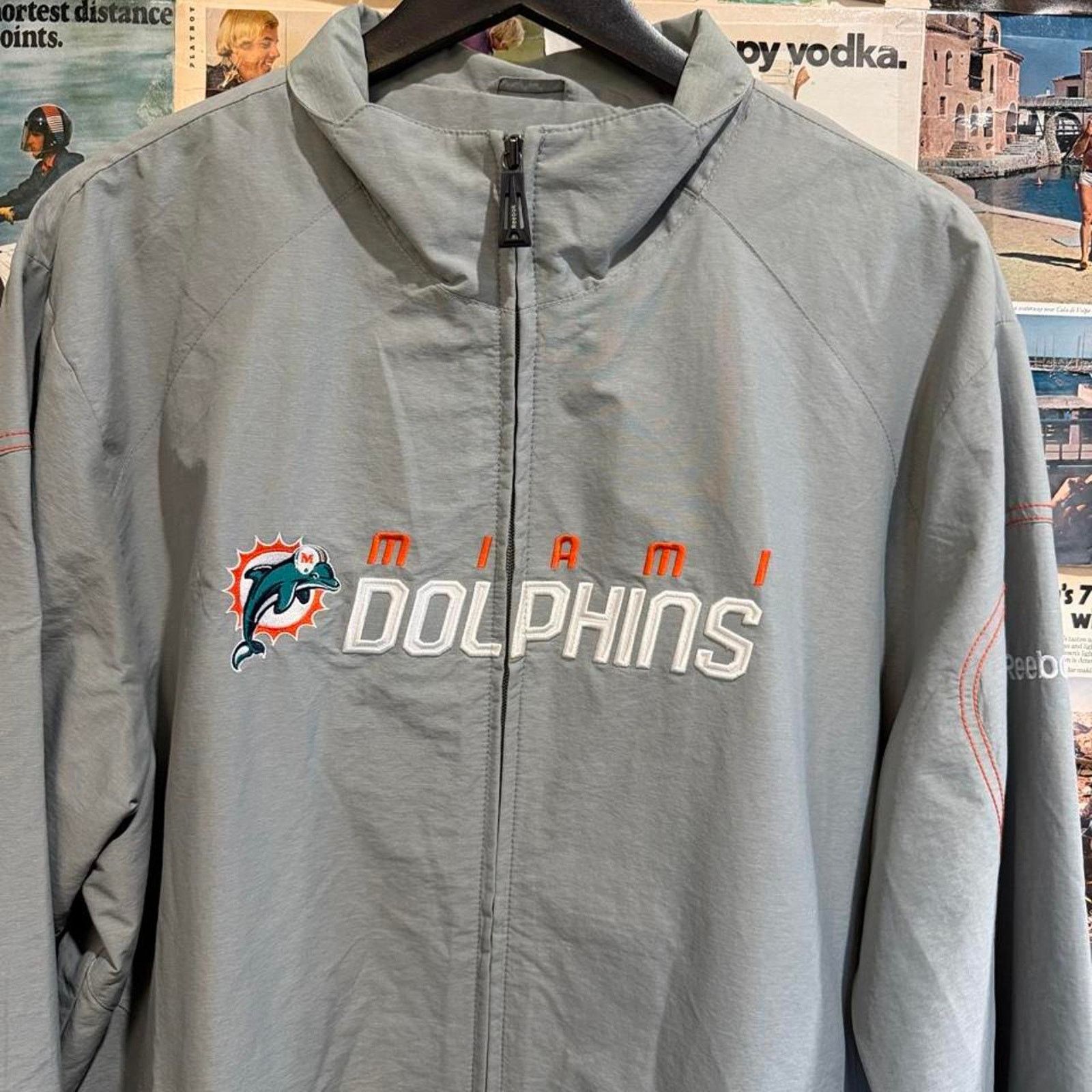 Reebok Nfl miami dolphins grey reebok Size US M / EU 48-50 / 2 - 2 Thumbnail