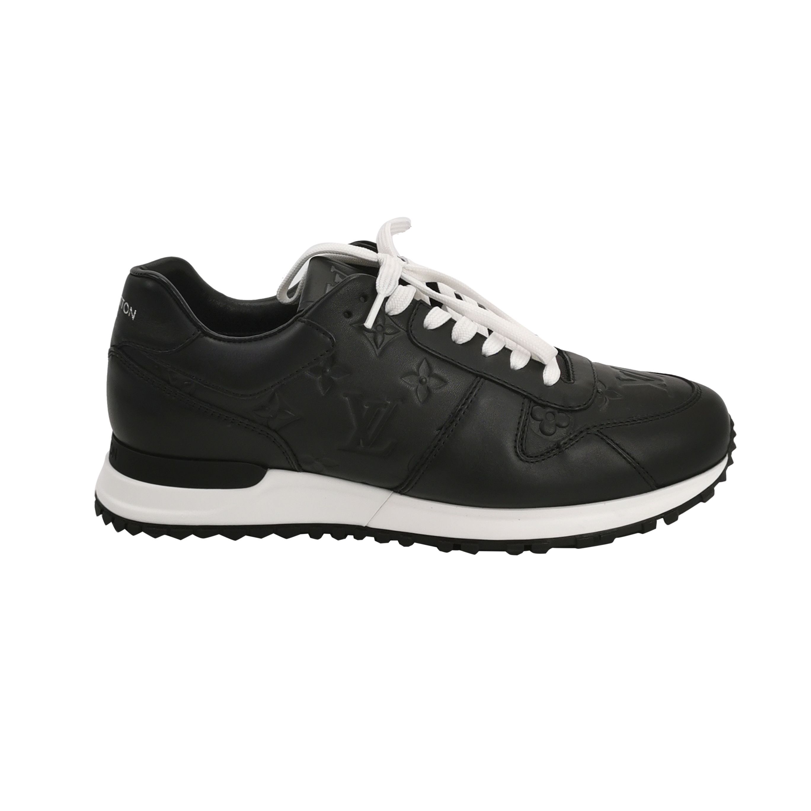 Louis Vuitton Louis Vuitton Monogram Embossed Run Away Sneakers 40.5 Size US 7 / EU 40 - 1 Thumbnail
