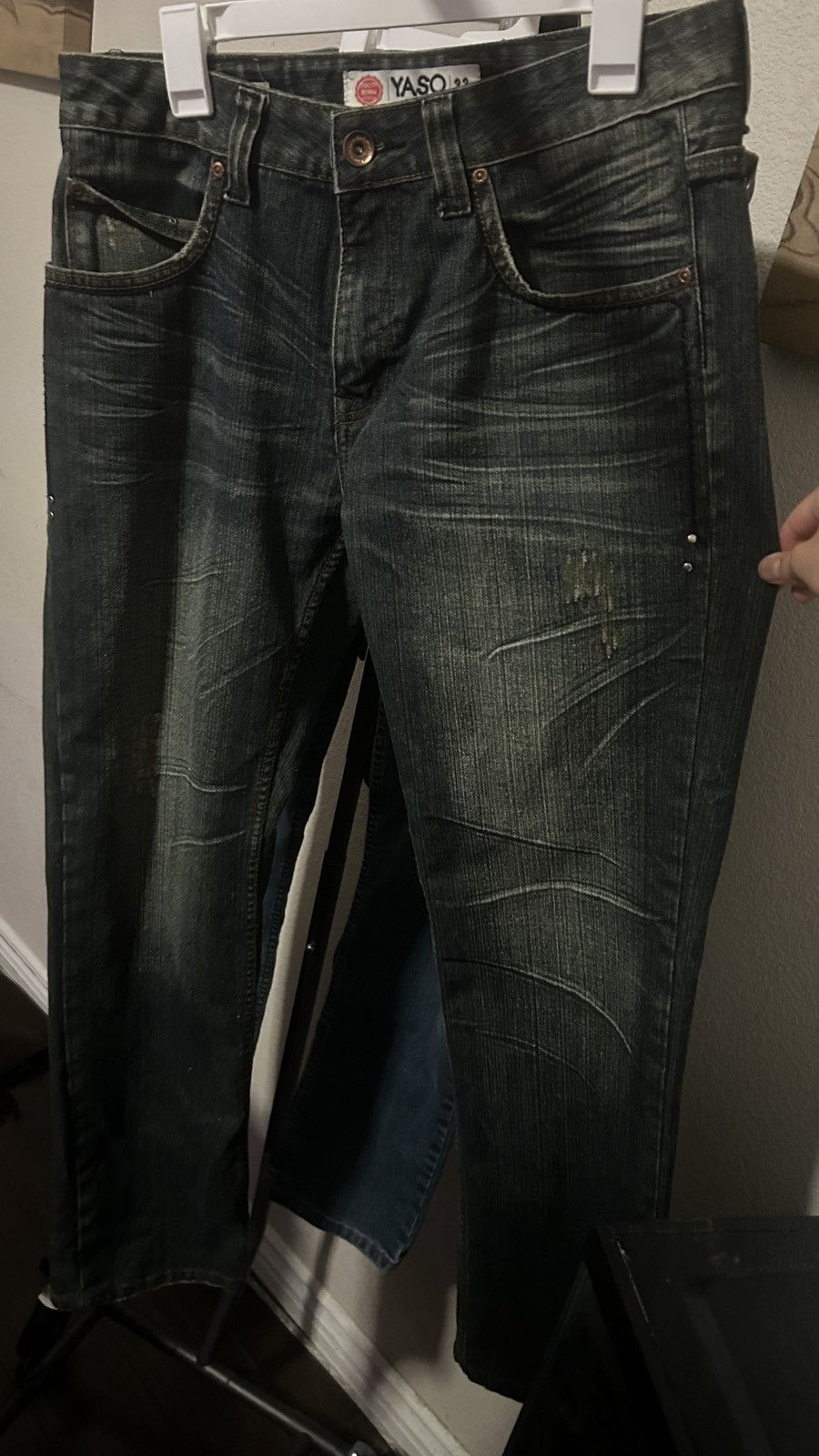Vintage Crazy Vintage Y2K/2000s Grunge Jeans Size US 33 - 1 Thumbnail