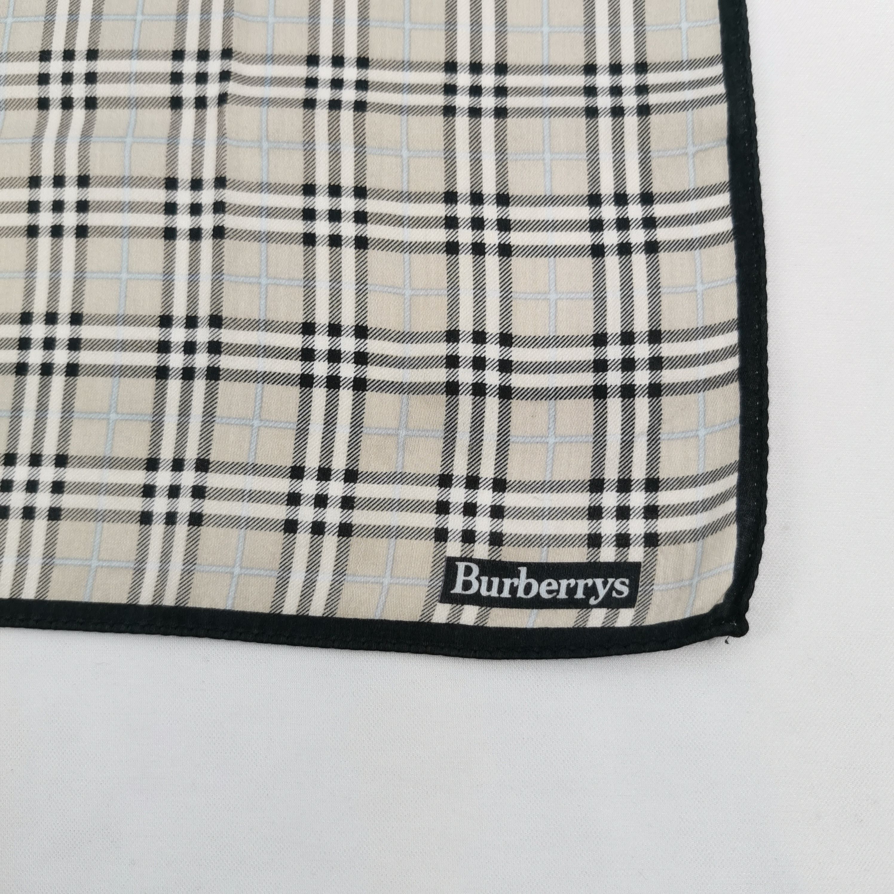 Burberry Vintage Burberry Handkerchief Bandana Pocket Square Size ONE SIZE - 3 Thumbnail