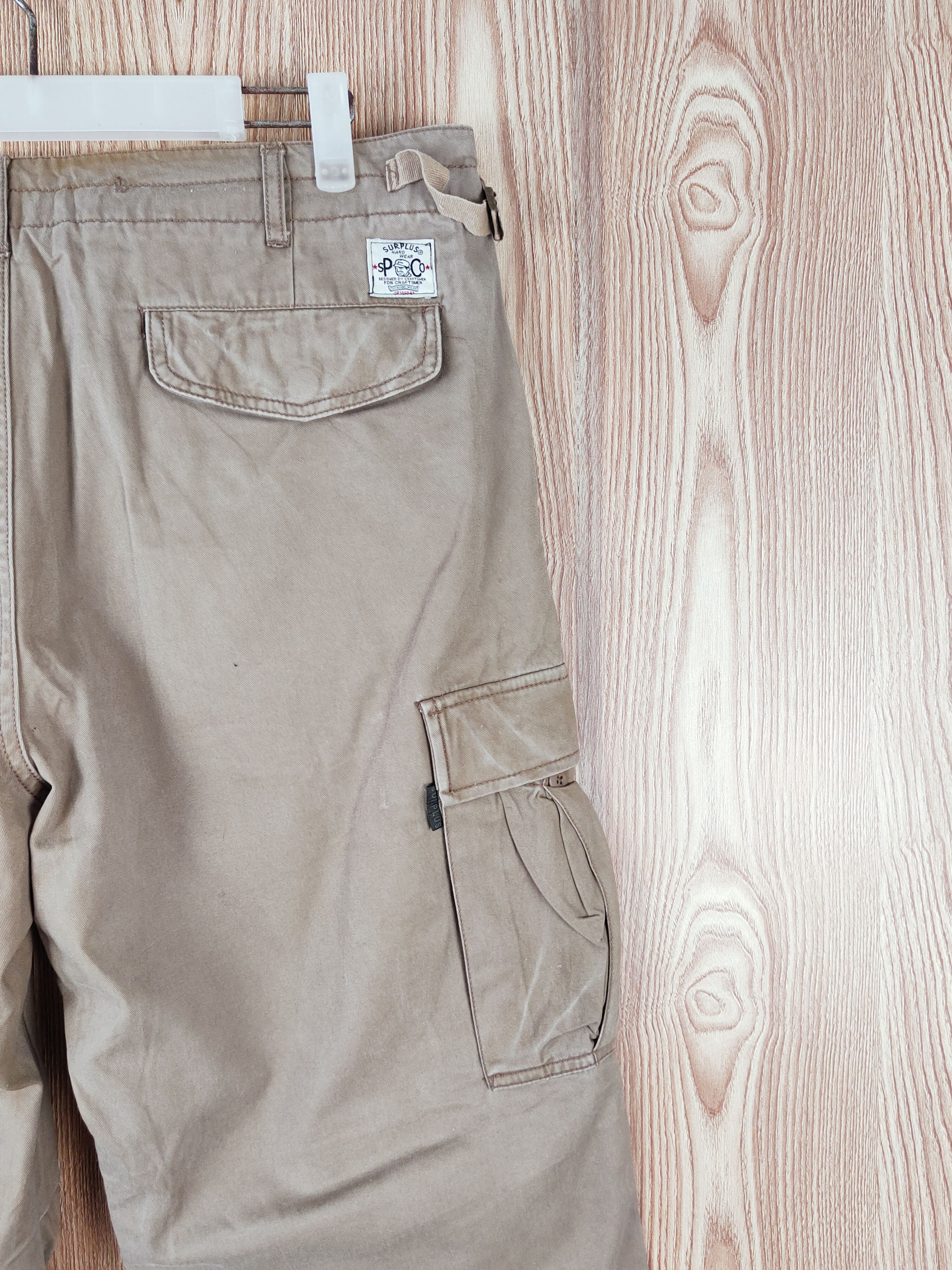 Generic Surplus Surplus Brown Multipocket Tactical Cargo Pants #W457 Size US 34 / EU 50 - 12 Thumbnail
