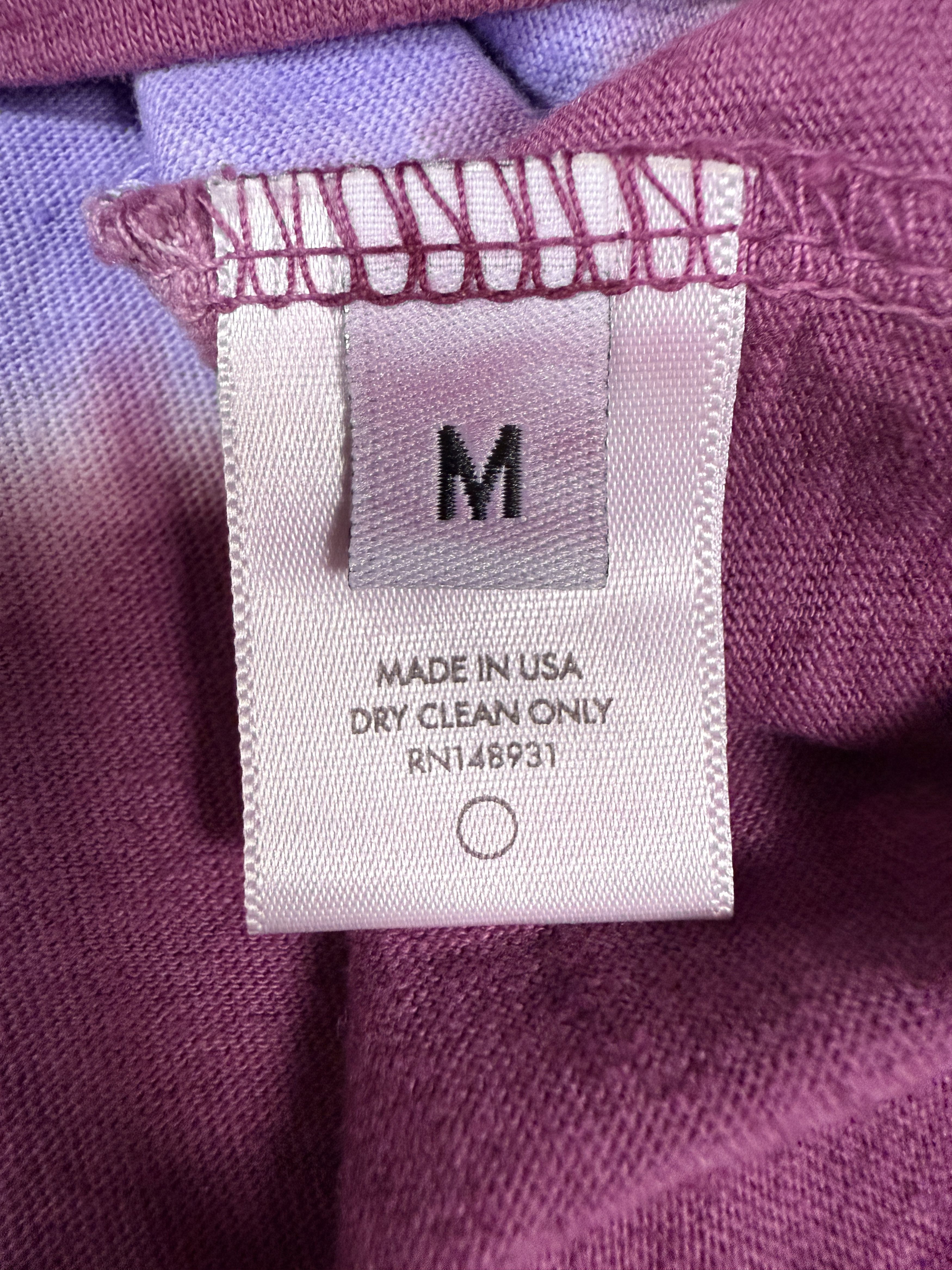 The Elder Statesman $325 The Elder Statesman Cotton Linen Blend Dipped Tee Size M / US 6-8 / IT 42-44 - 7 Thumbnail