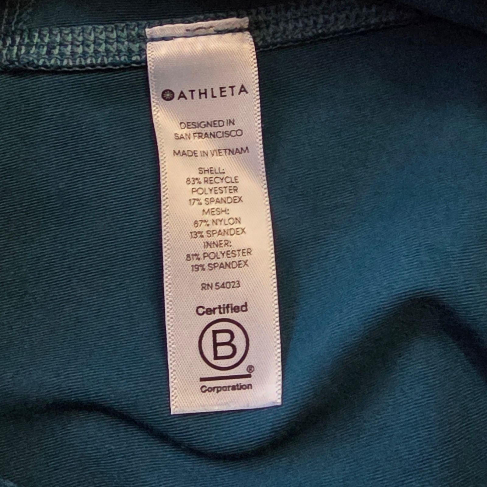 Athleta Athleta Women’s Excursion Athletic Mini Skirt M Teal Blue Size 27" / US 4 / IT 40 - 3 Thumbnail