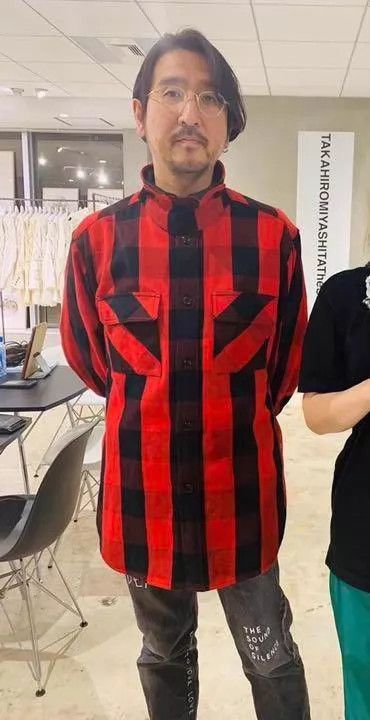 Takahiromiyashita The Soloist. The soloist Aw19 Plaid Oversize CPO Shirt 9/10 Size US S / EU 44-46 / 1 - 7 Thumbnail