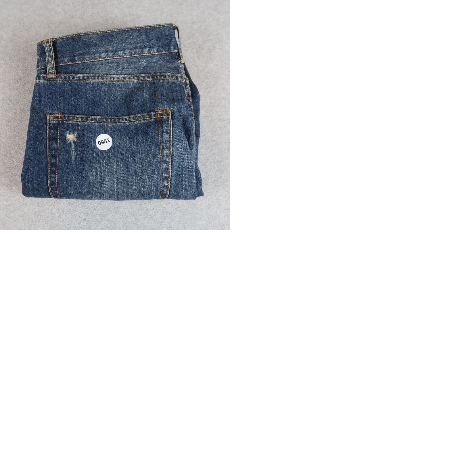 Denime VINTAGE Christian Audigier Denim Jeans Size 34x32 Straight Leg Distressed Mens Jeans Casual Blue 5-Pocket Mens Vintage USA Cotton Stretch Regular Size US 34 / EU 50 - 11 Thumbnail