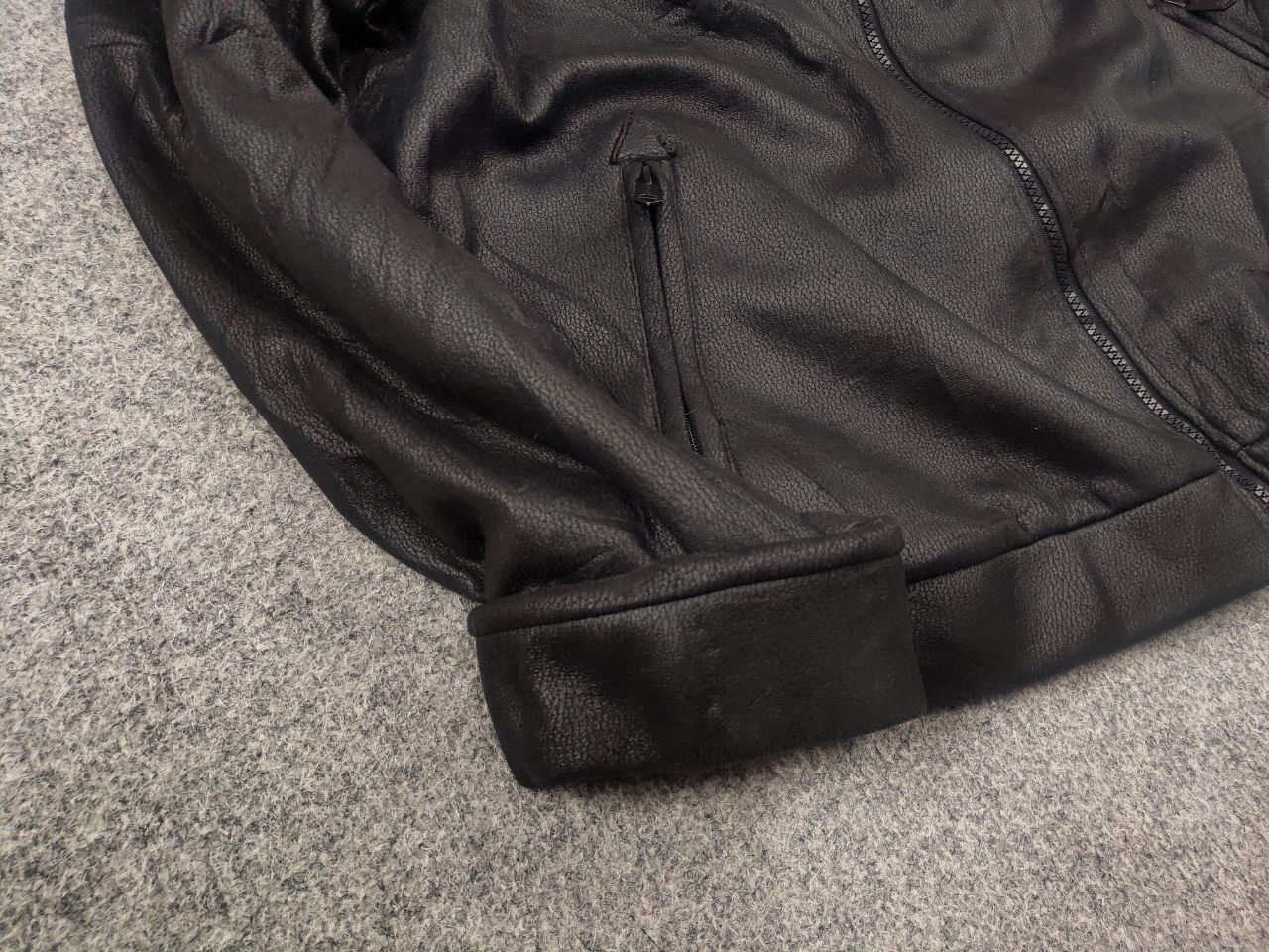 Billabong Billabong Faux Leather Black Bomber Hooded Jacket Vintage Size US XL / EU 56 / 4 - 6 Thumbnail