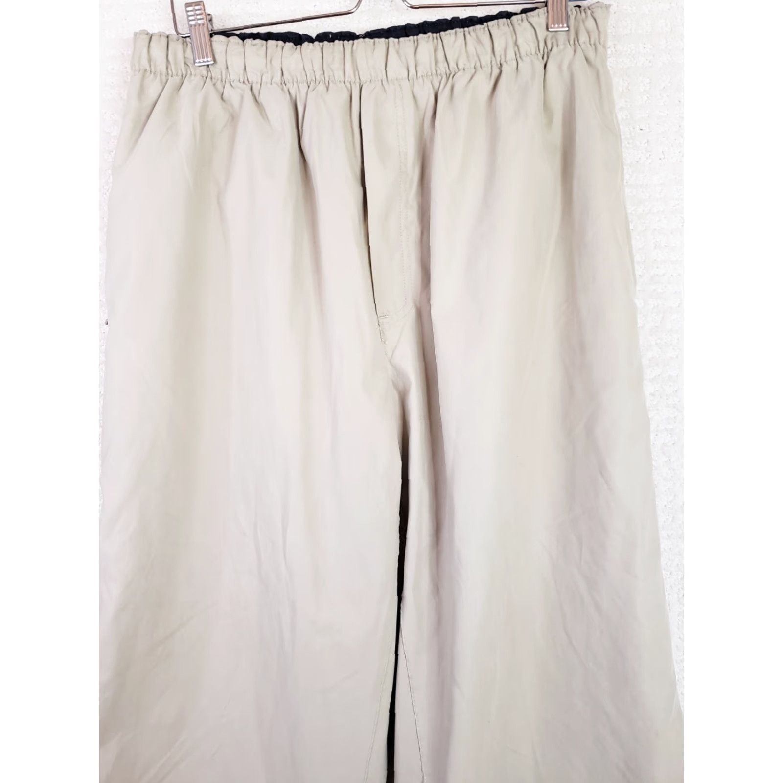 Van Heusen Van Heusen Men’s L Joggers Beig e Soft Touch Jersey Drawstring Pocket Zippered Bottoms Casual Comfort Sweatpants Size US L / EU 52-54 / 3 - 2 Thumbnail