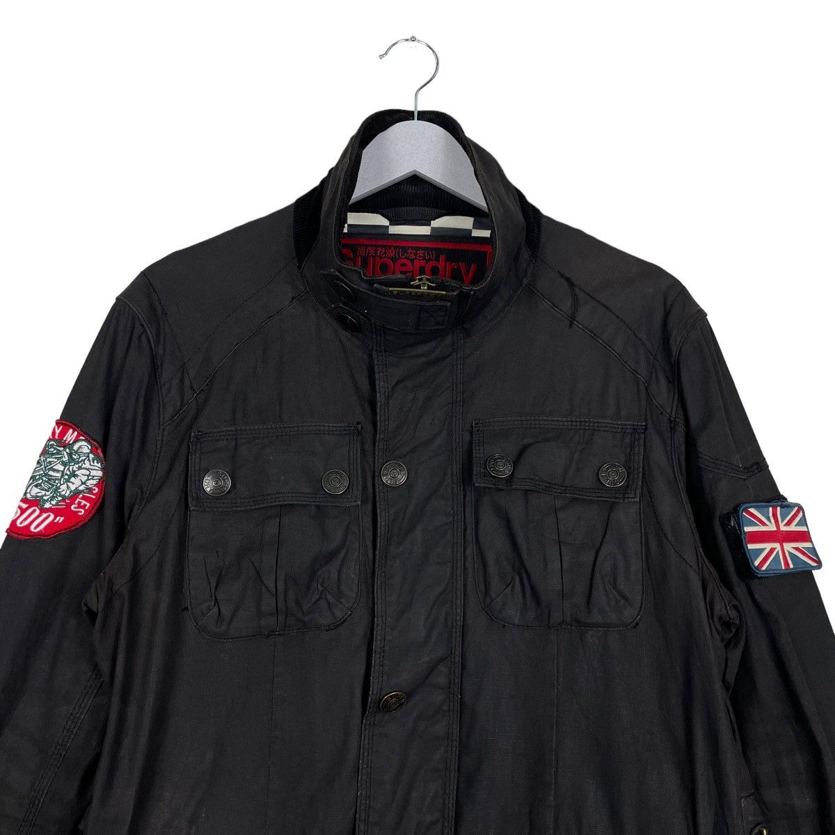 Superdry STEAL 💥SUPERDRY ROOKIE BIKER ZIPPER JACKET Size US L / EU 52-54 / 3 - 2 Thumbnail