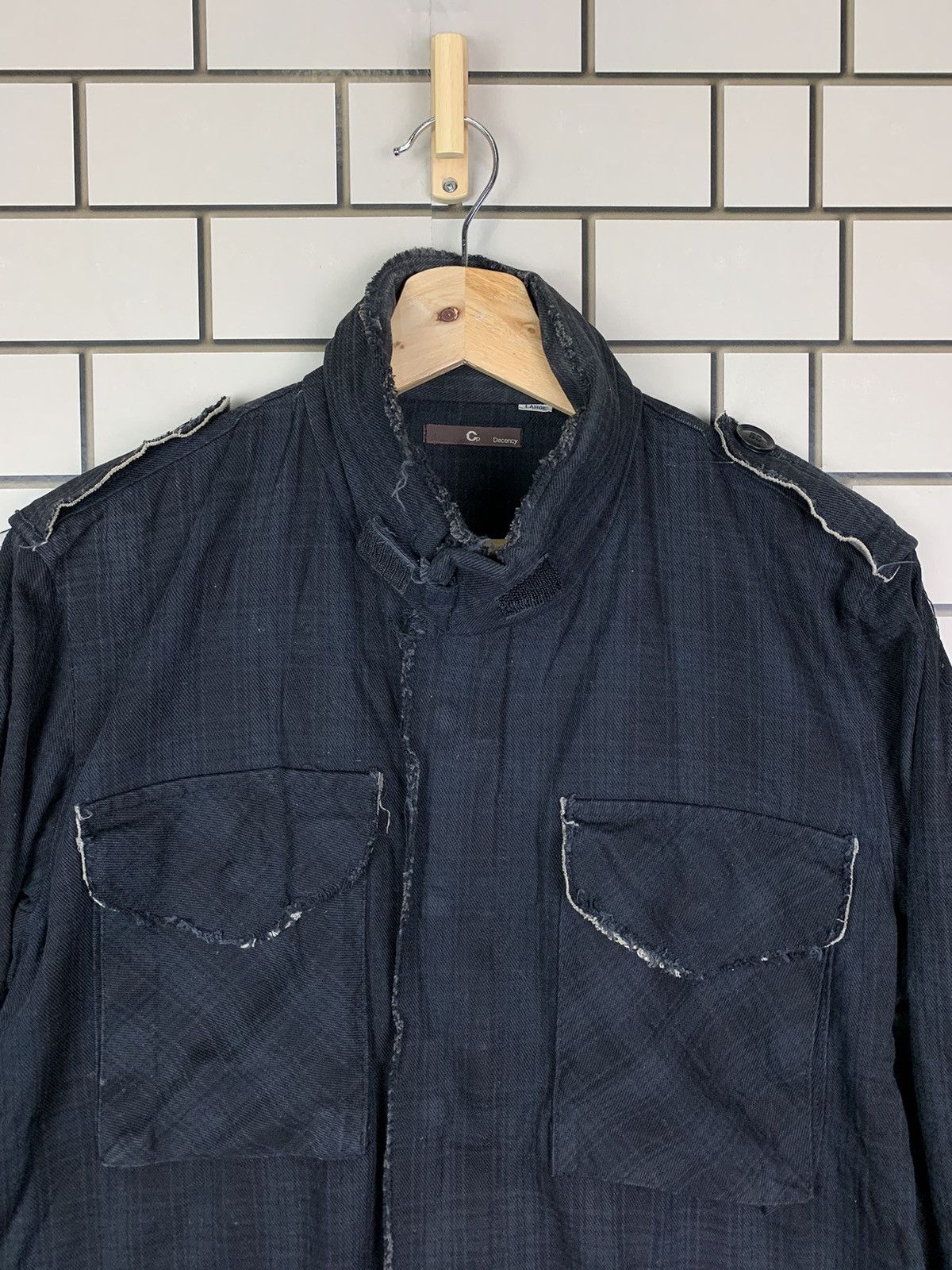 Japanese Brand × Vintage Vintage Japanese Brand CP Decency Distressed Jacket Size US L / EU 52-54 / 3 - 2 Thumbnail