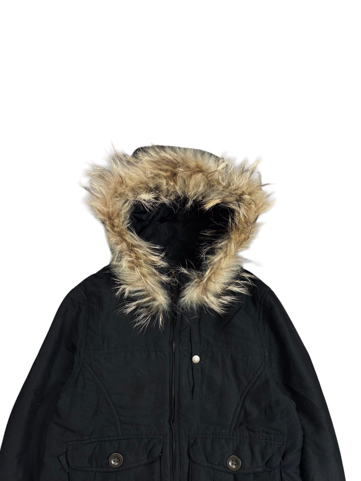 If Six Was Nine 2000s Back Number - Vkei Style Fur Hoodie Jacket Size US M / EU 48-50 / 2 - 5 Thumbnail
