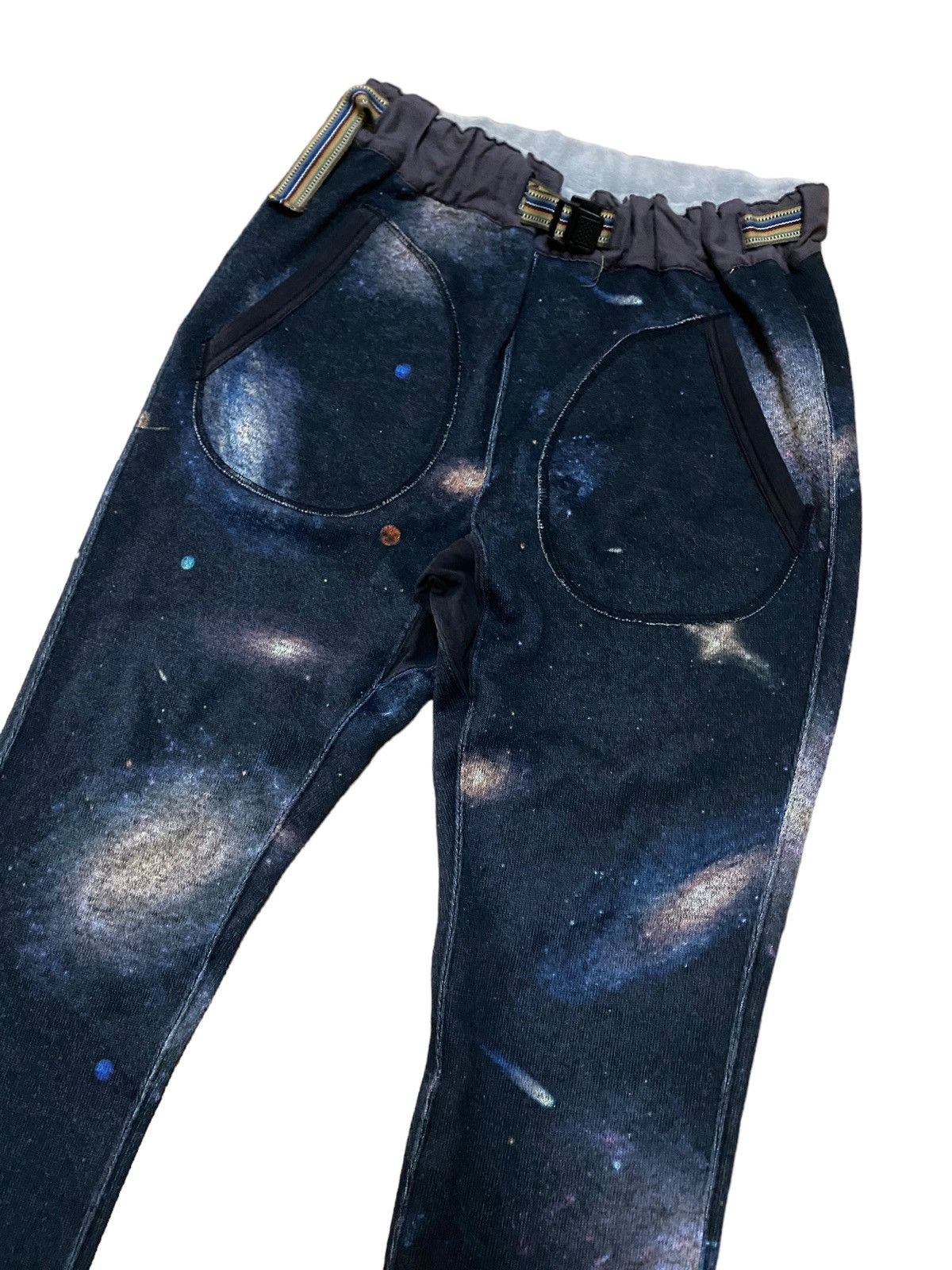 go slow caravan 💥Japanese Go slow Caravan Planet Sweatpant Size US 32 / EU 48 - 2 Thumbnail