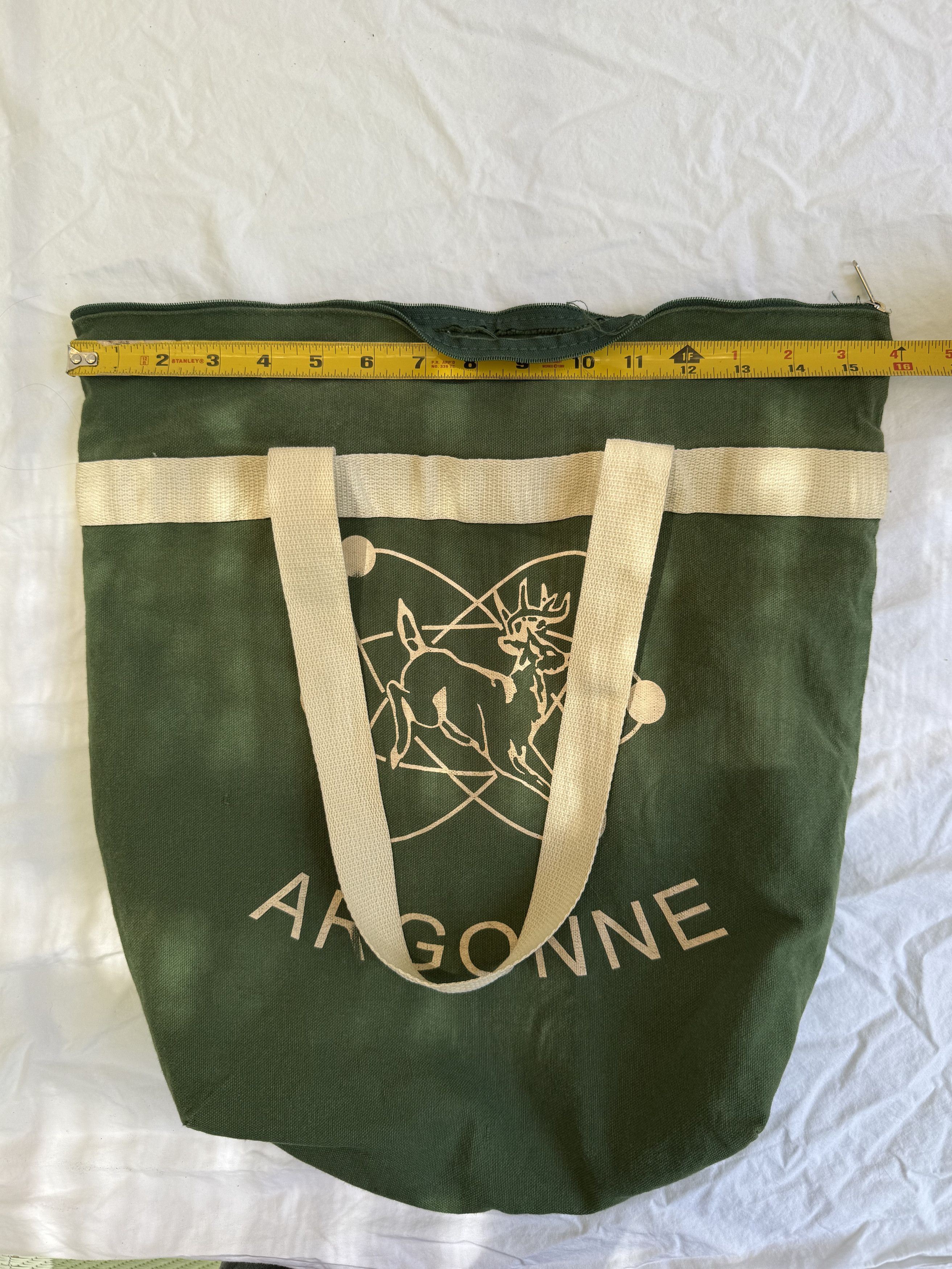 Vintage Vintage Nuclear Deer Tote Bag Size ONE SIZE - 5 Thumbnail