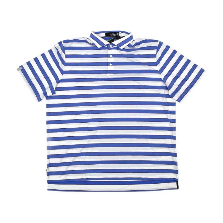 Polo Ralph Lauren Polo Ralph Lauren Striped Short-Sleeve Polo Shirt Size US XXL / EU 58 / 5 - 1 Thumbnail