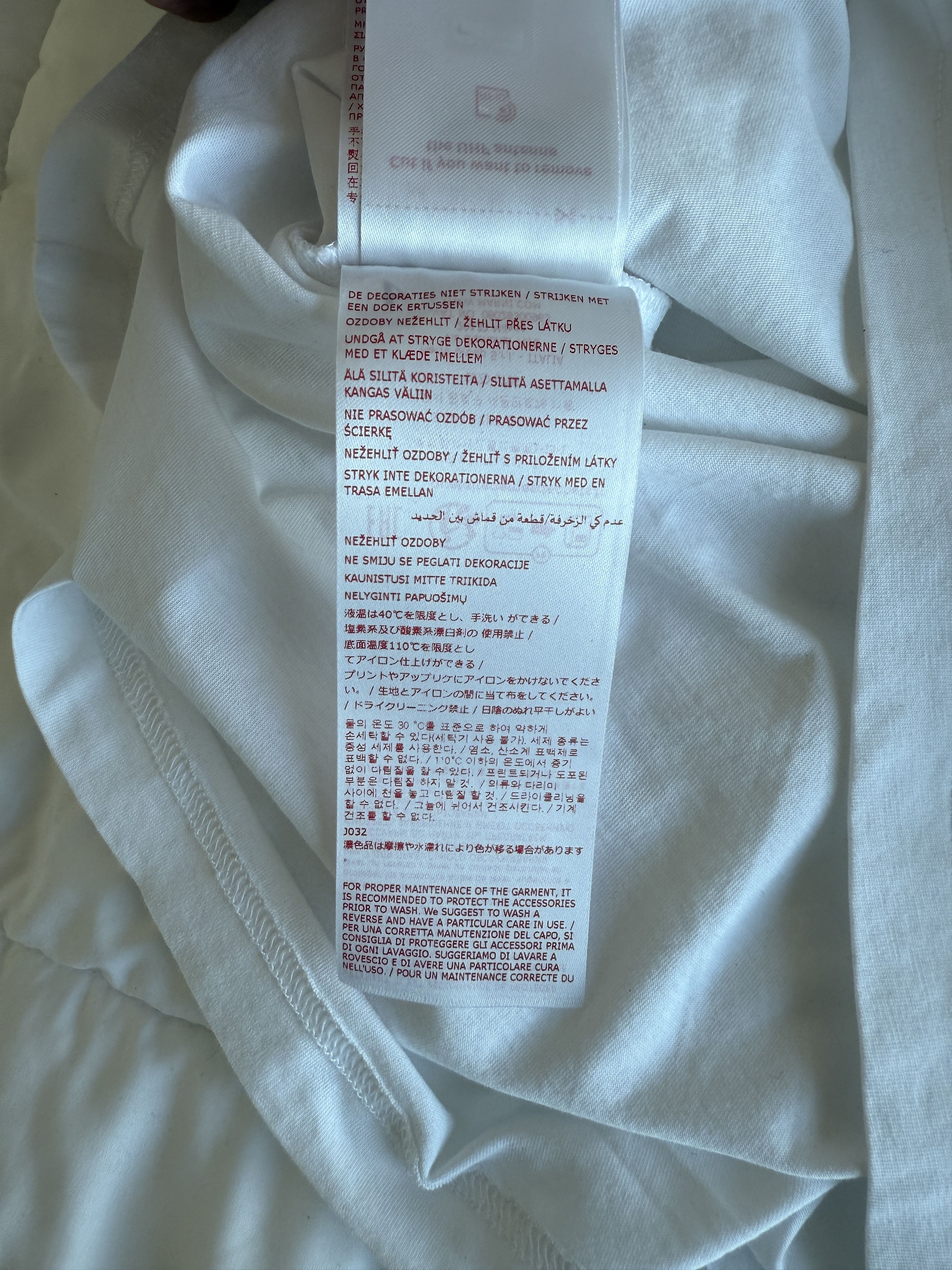 Marni White Marni Relaxed Fit Short Sleeve Size US M / EU 48-50 / 2 - 8 Thumbnail