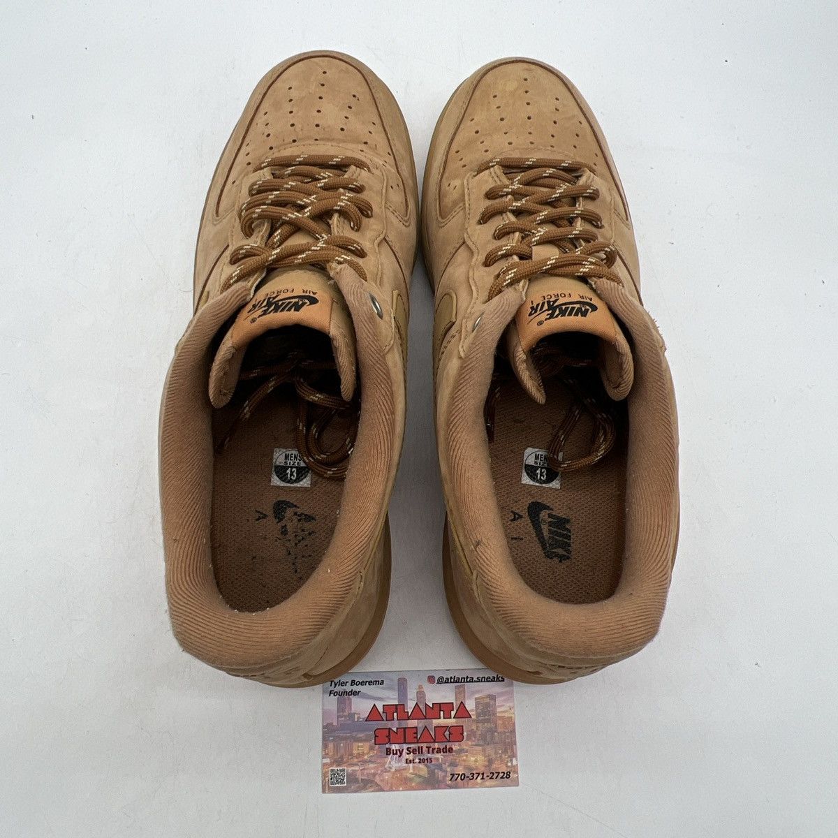 Nike Air Force 1 low flax Size US 13 / EU 46 - 6 Thumbnail