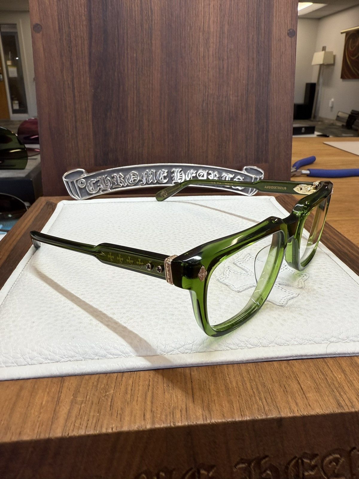 Chrome Hearts Chrome Hearts Ambidixtrous Sunglasses Size ONE SIZE - 5 Thumbnail
