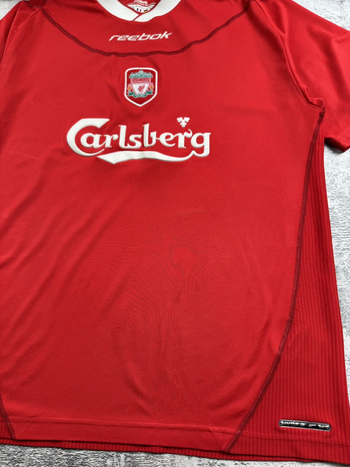 Reebok Vintage Liverpool 2002/2004 Home Football Shirt Jersey Kit Size US M / EU 48-50 / 2 - 11 Thumbnail