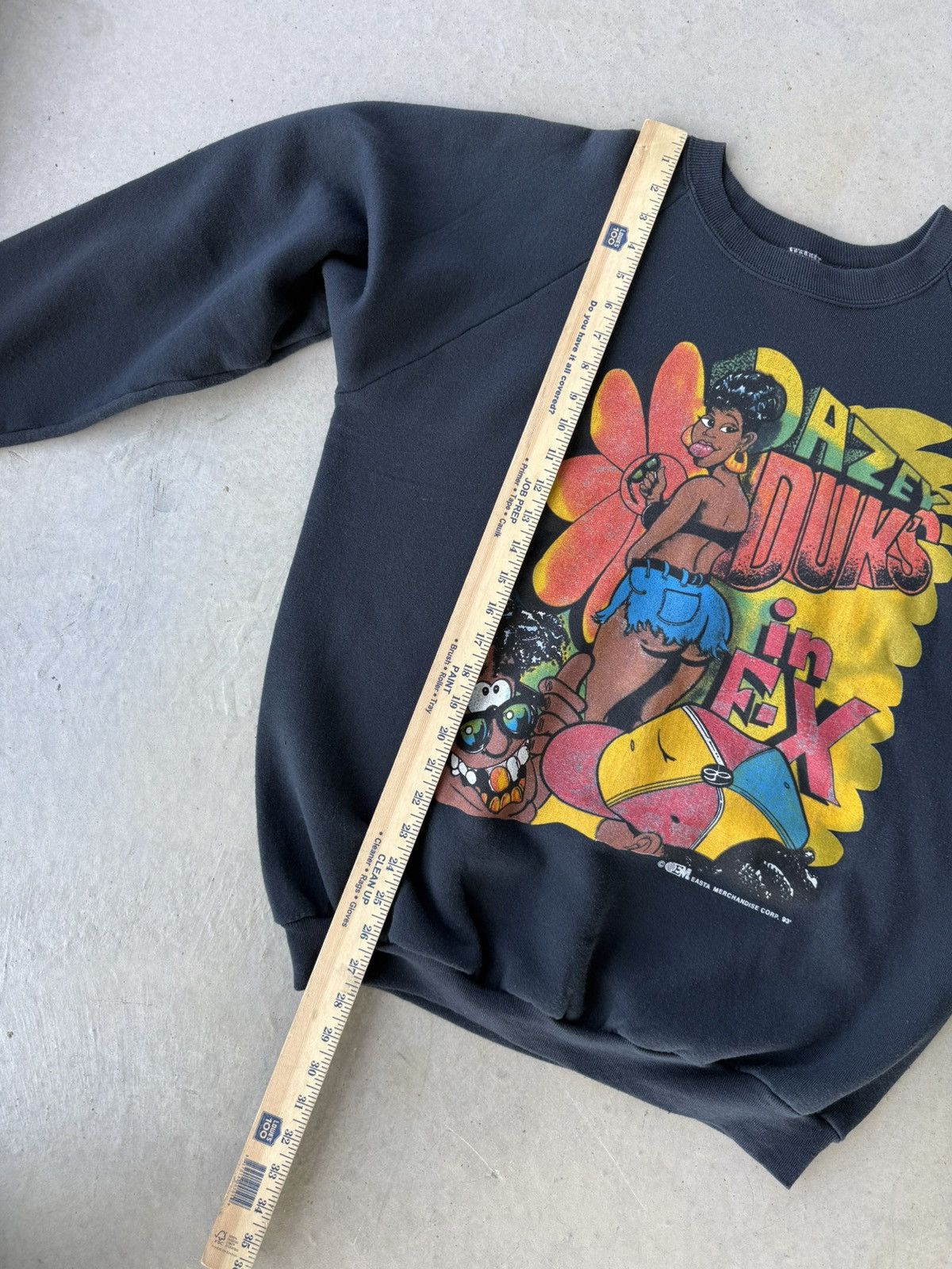 Vintage Vintage 90s Black Love “ Dazey Duks In F-X “ Crewneck Size US XL / EU 56 / 4 - 6 Thumbnail