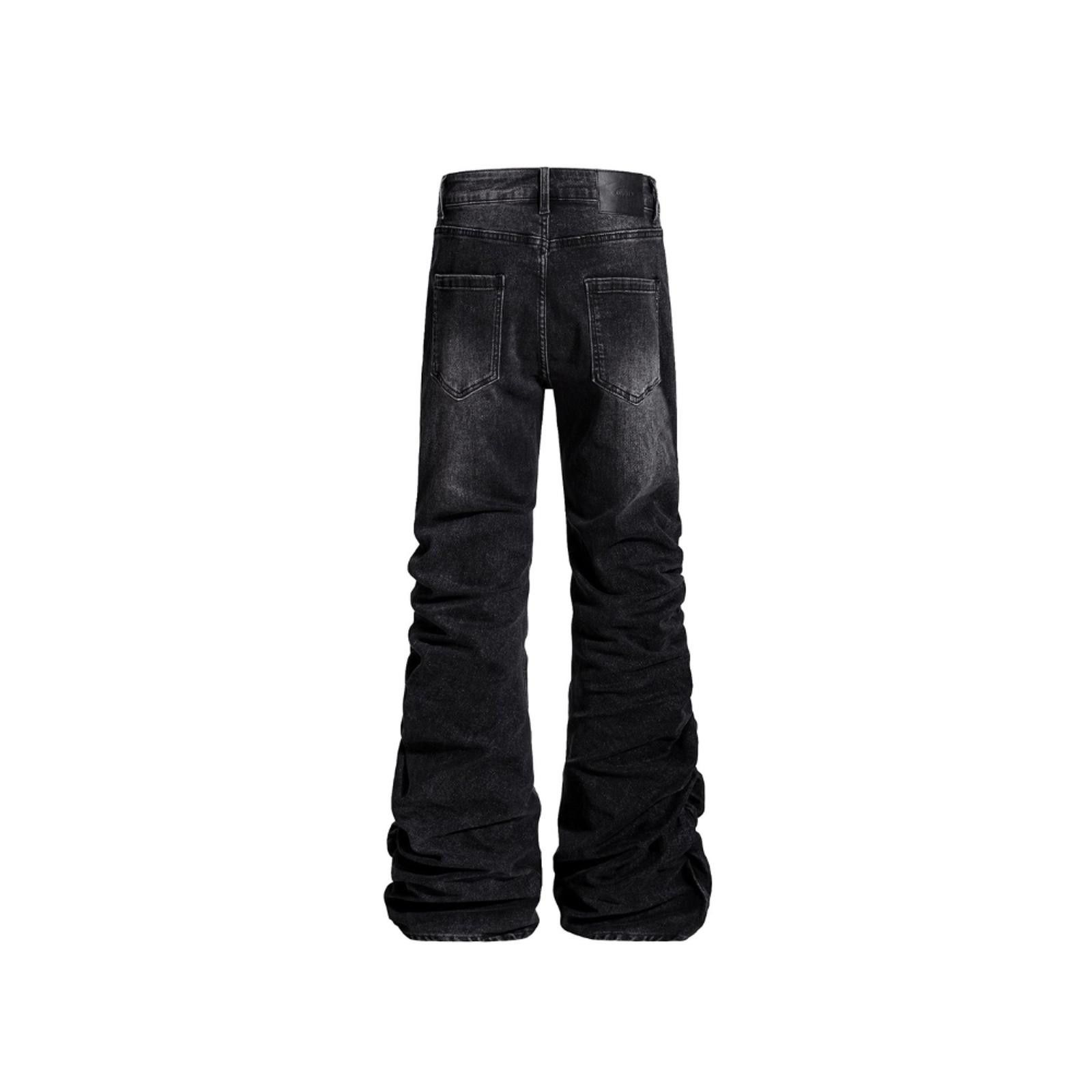 Other Distressed Stacked Flare Denim Jeans Size US 30 / EU 46 - 5 Thumbnail