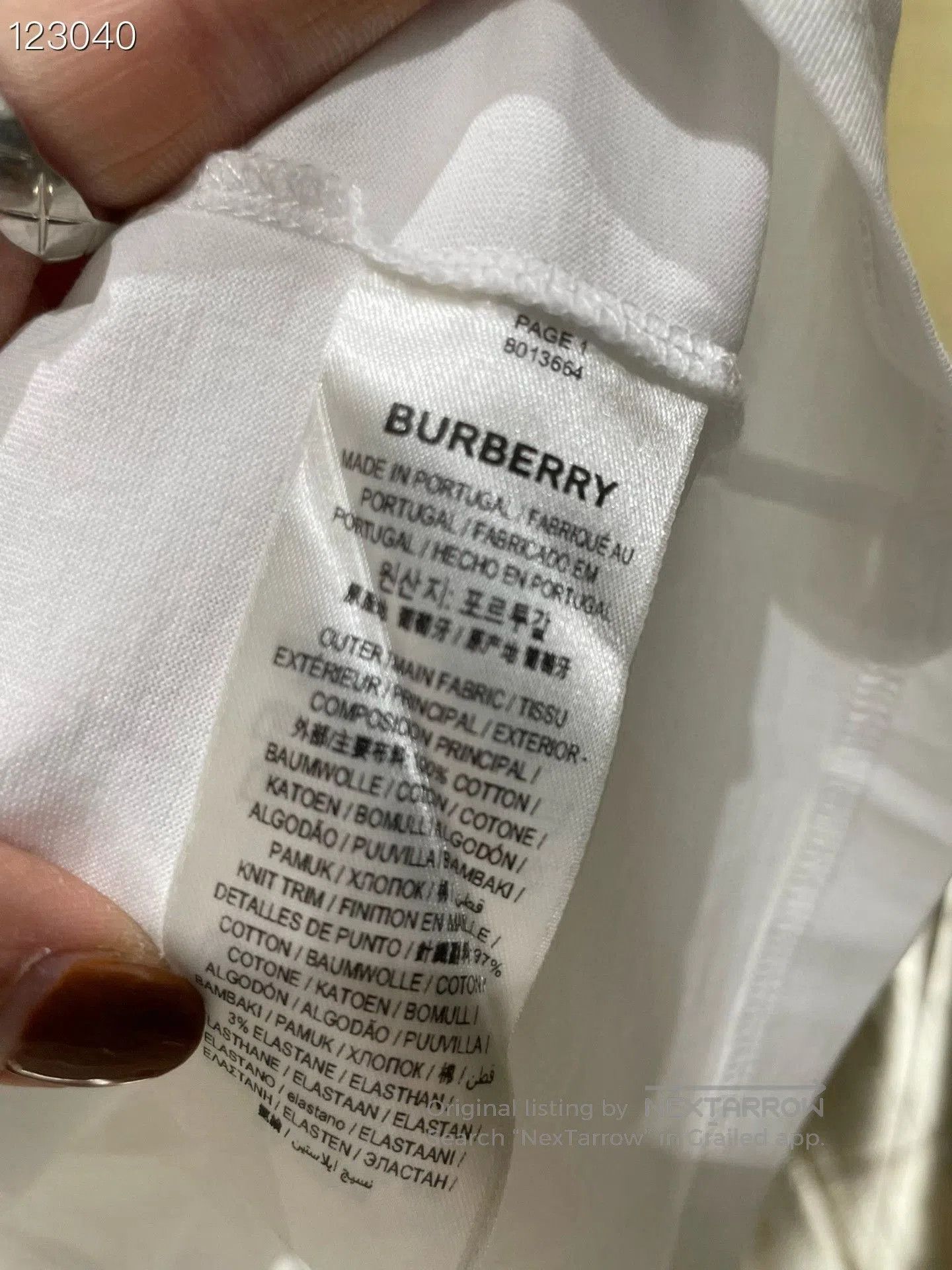 Burberry Burberry Classic Crown Deer Short Sleeve T. Size US XXS / EU 40 - 5 Thumbnail