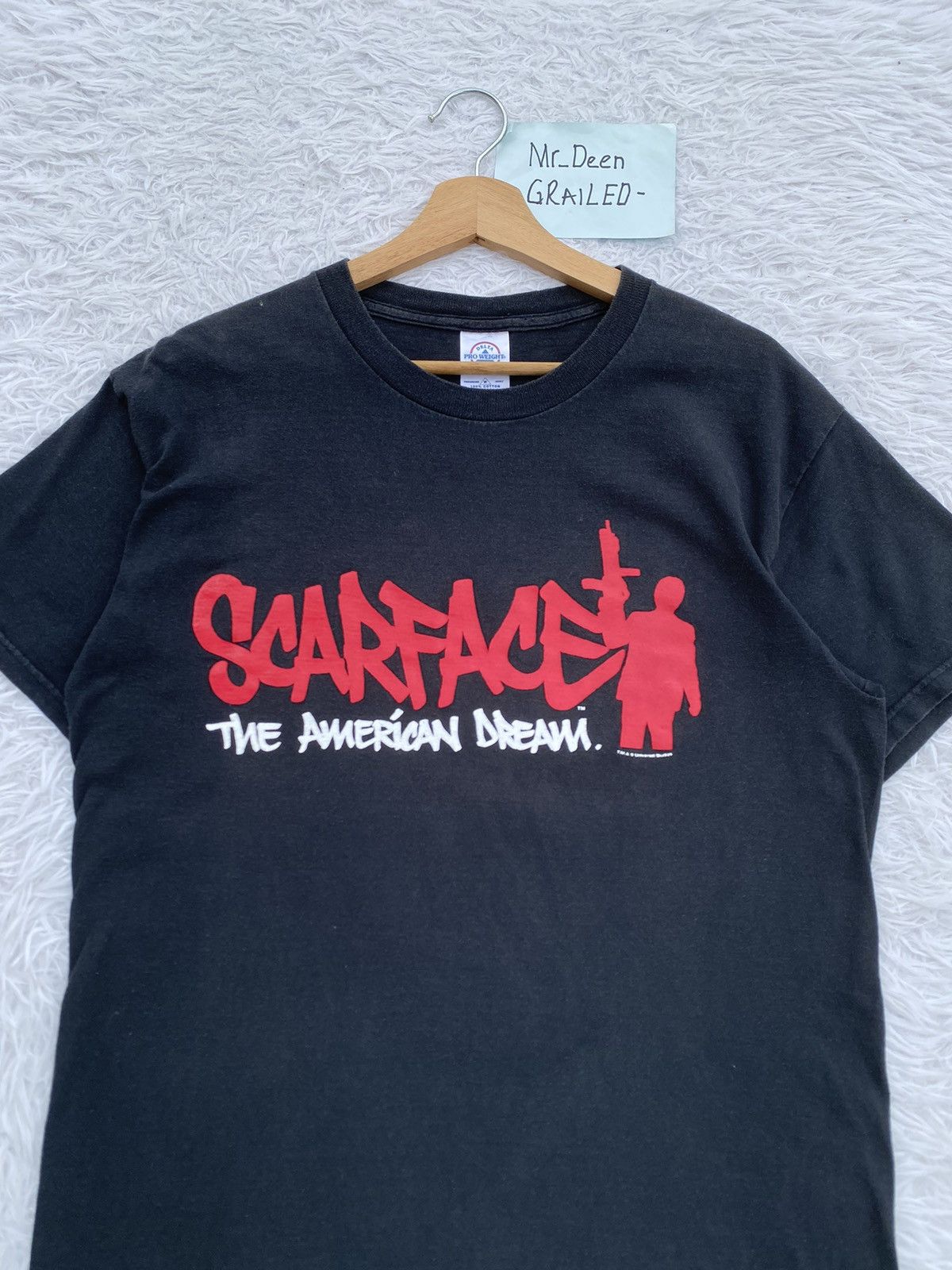 Vintage Rare Vintage Scarface “The American Dream” Tshirt Size US M / EU 48-50 / 2 - 7 Thumbnail