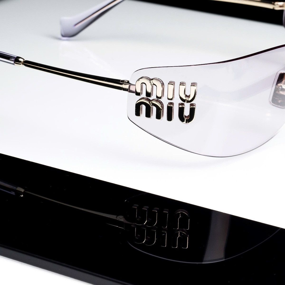 Miu Miu MIU MIU 0MU A51S ZVN90O SUNGLASSES Size ONE SIZE - 2 Thumbnail