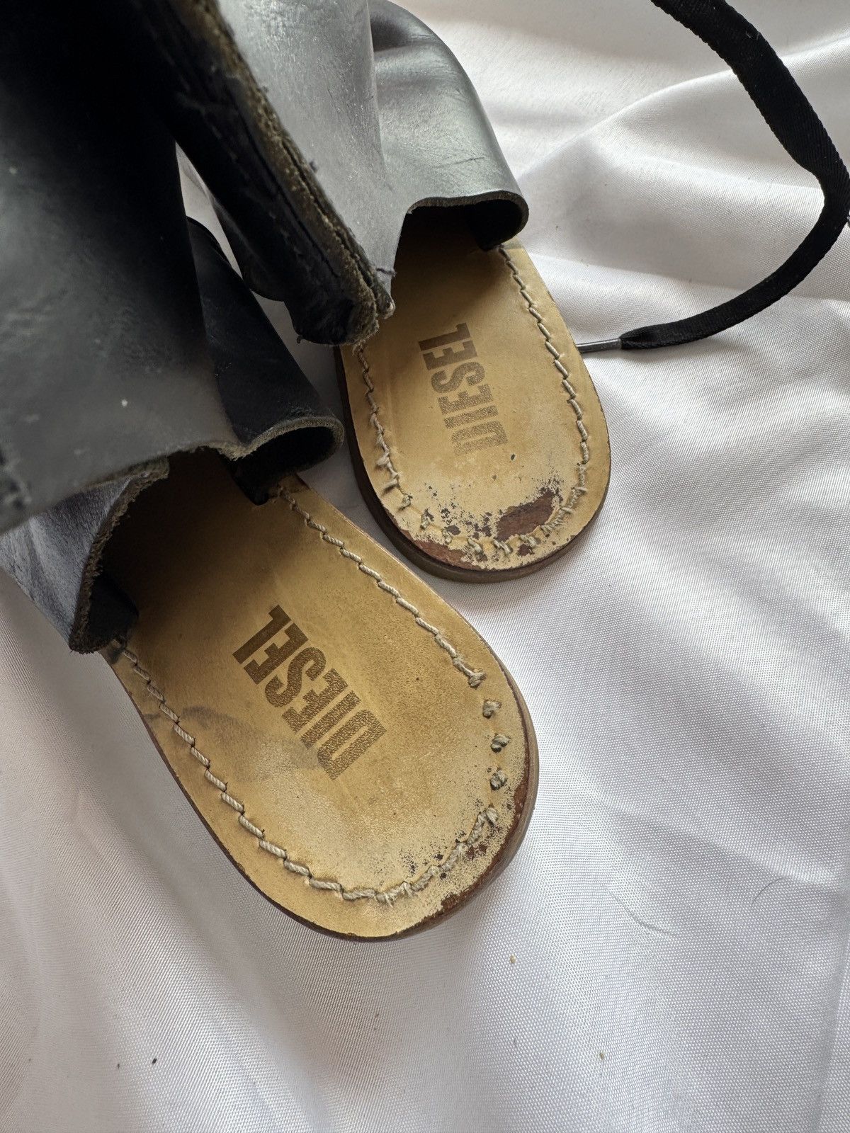 Diesel Diesel Vintage Archive Y2K Gladiator Leather Sandals Size US 8 / IT 38 - 12 Thumbnail