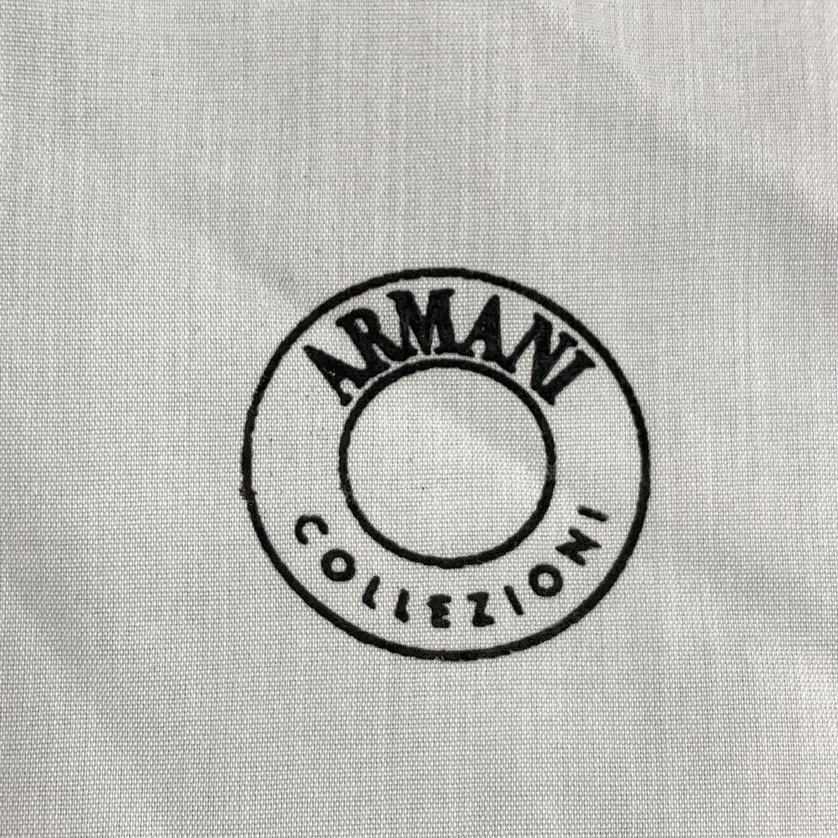 Armani Armani Grey Logo Cotton Collared Long Sleeve Shirt K26WX Size US XL / EU 56 / 4 - 5 Thumbnail