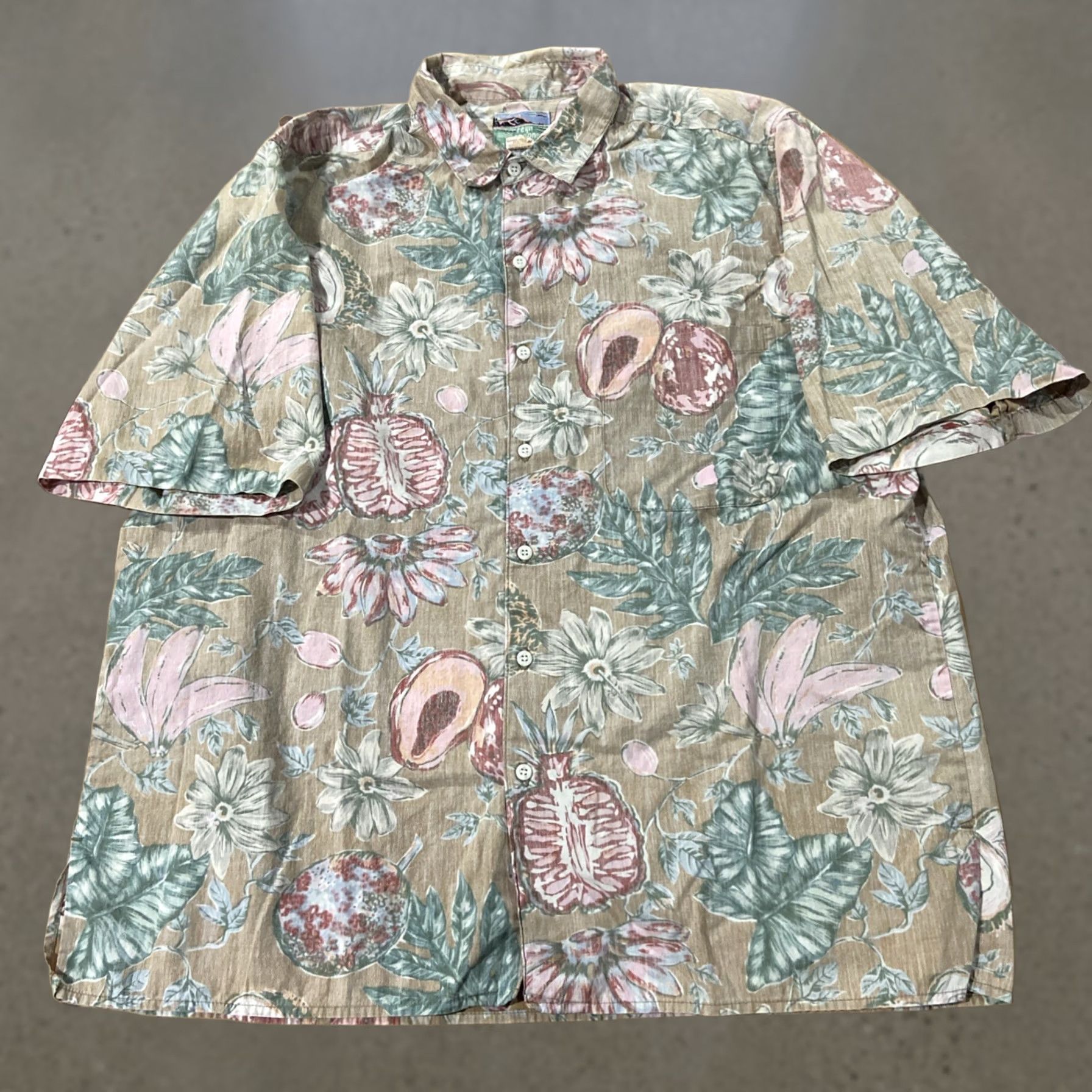 Reyn Spooner Reyn Spooner Button-Up Shirt Hawaiian Casual Men's L Multicolor Short Sleeve Floral Size US L / EU 52-54 / 3 - 1 Thumbnail