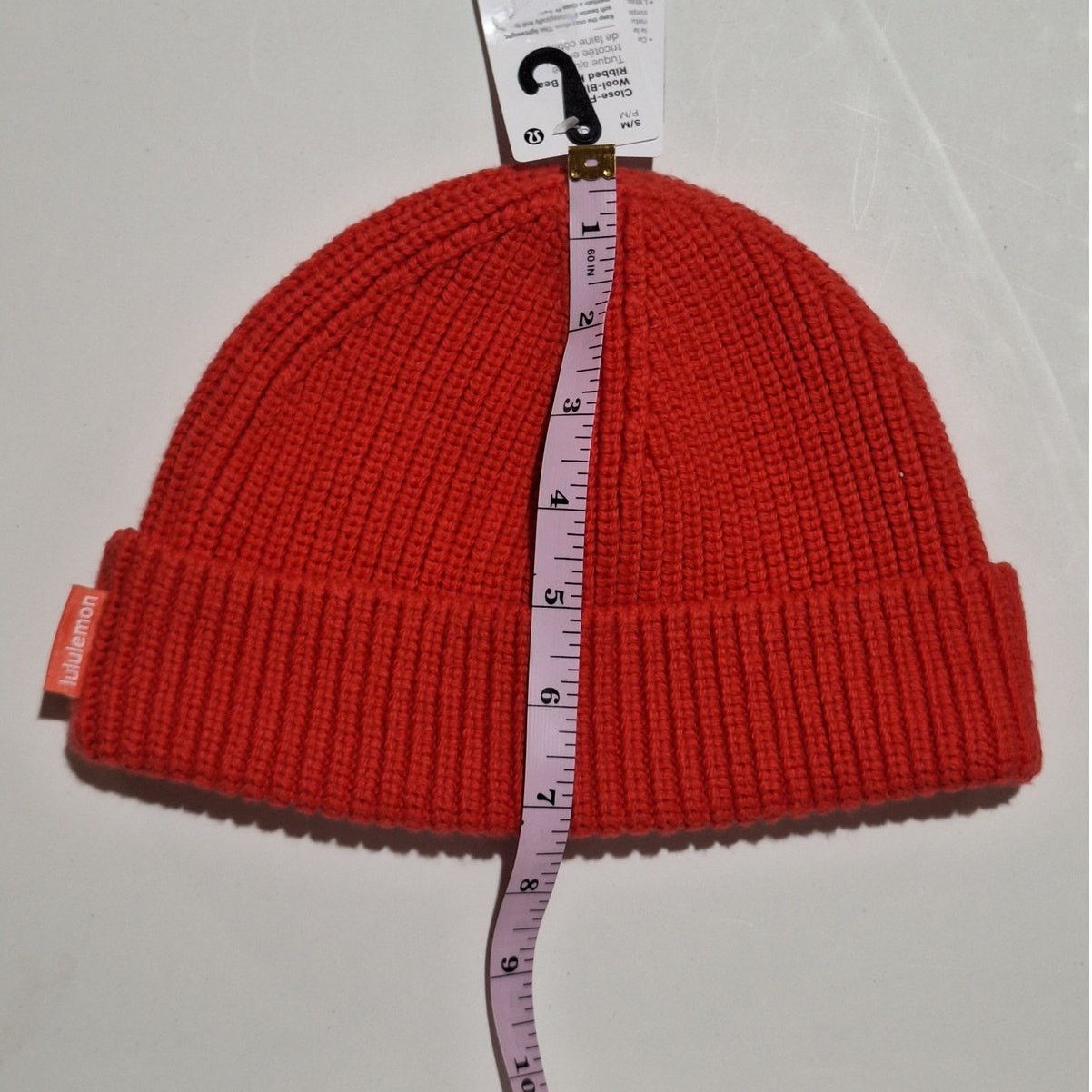 lululemon athletica Coral Knit Pom-Pom Beanie New Lululemon Womens Cable-Knit Pom-Pom | Mercari main image 4